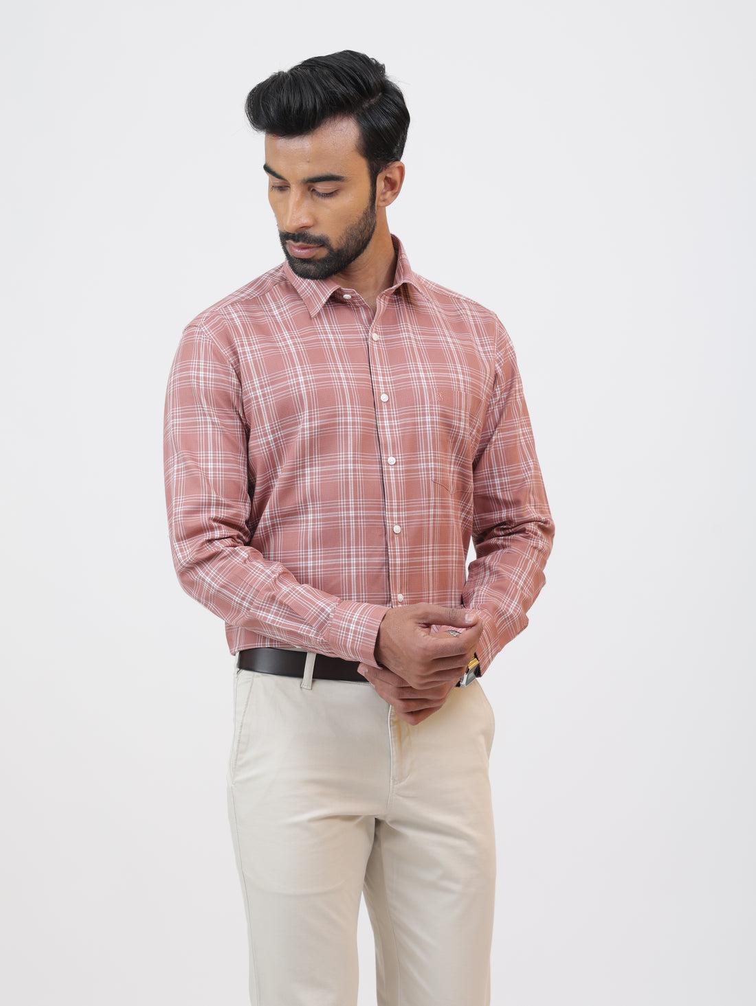 Ice Red Check Shirt