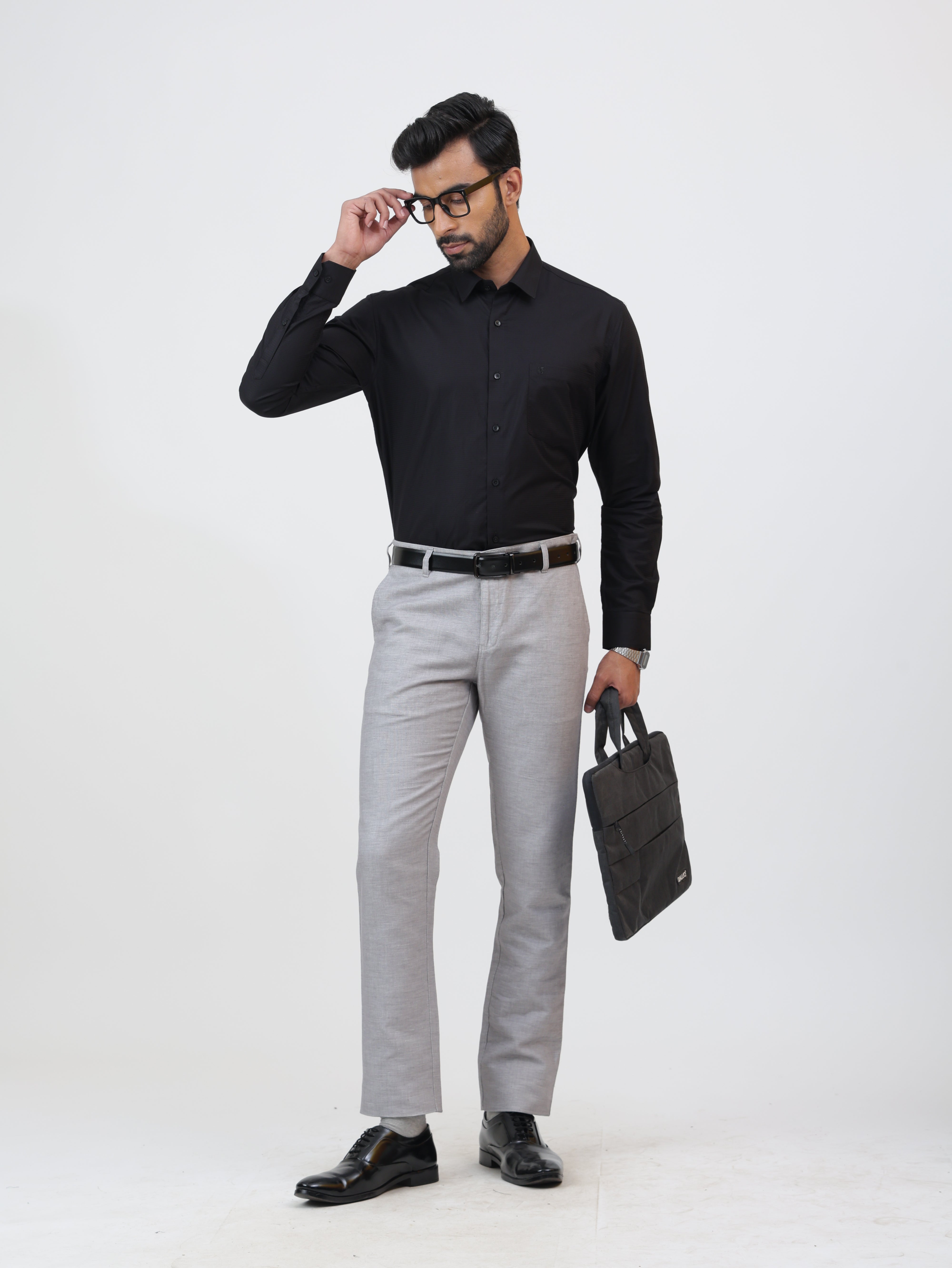 Emboss Black Shirt