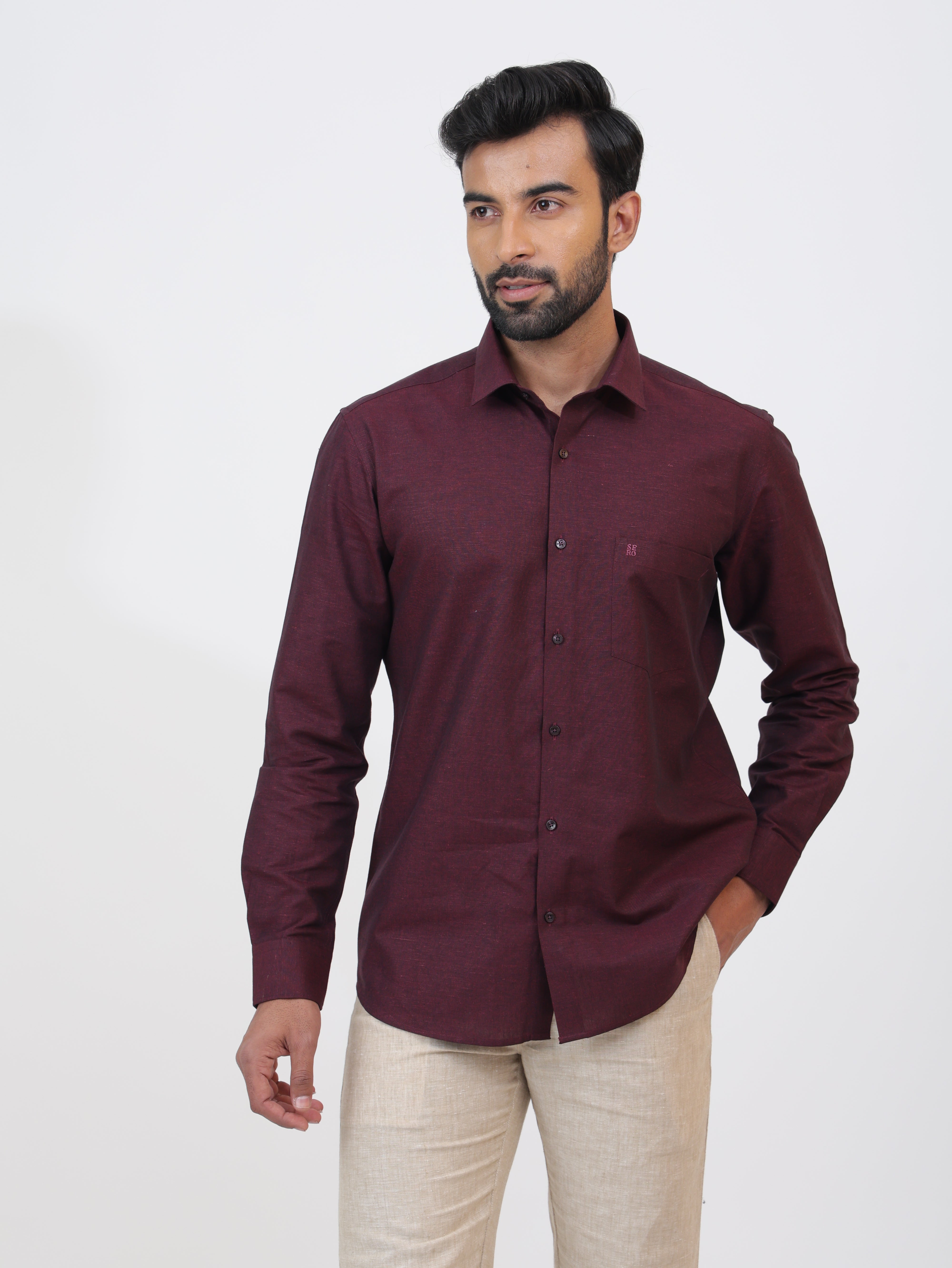 Ember Cotton Linen Shirt