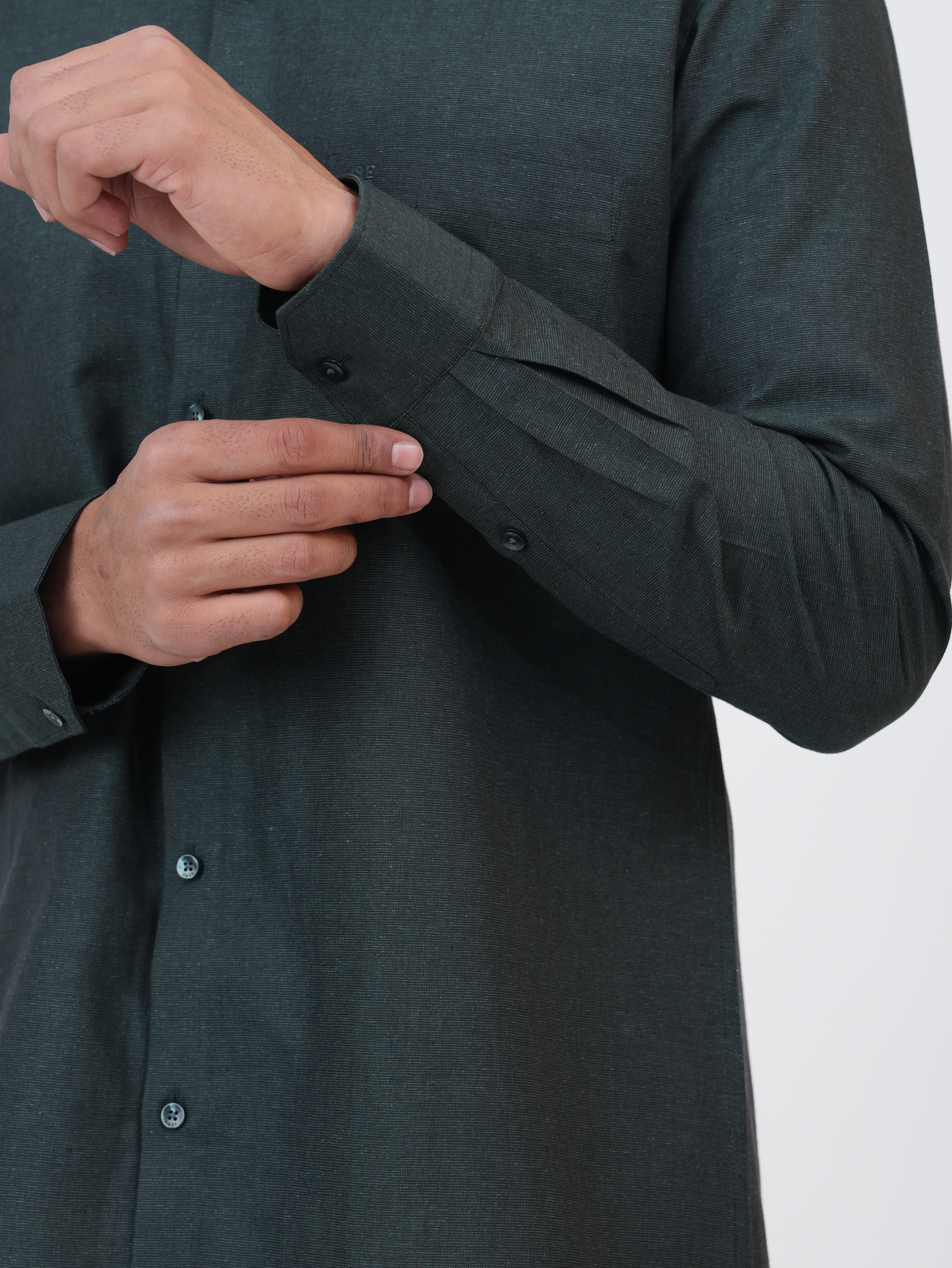 Evergreen Cotton Linen Shirt