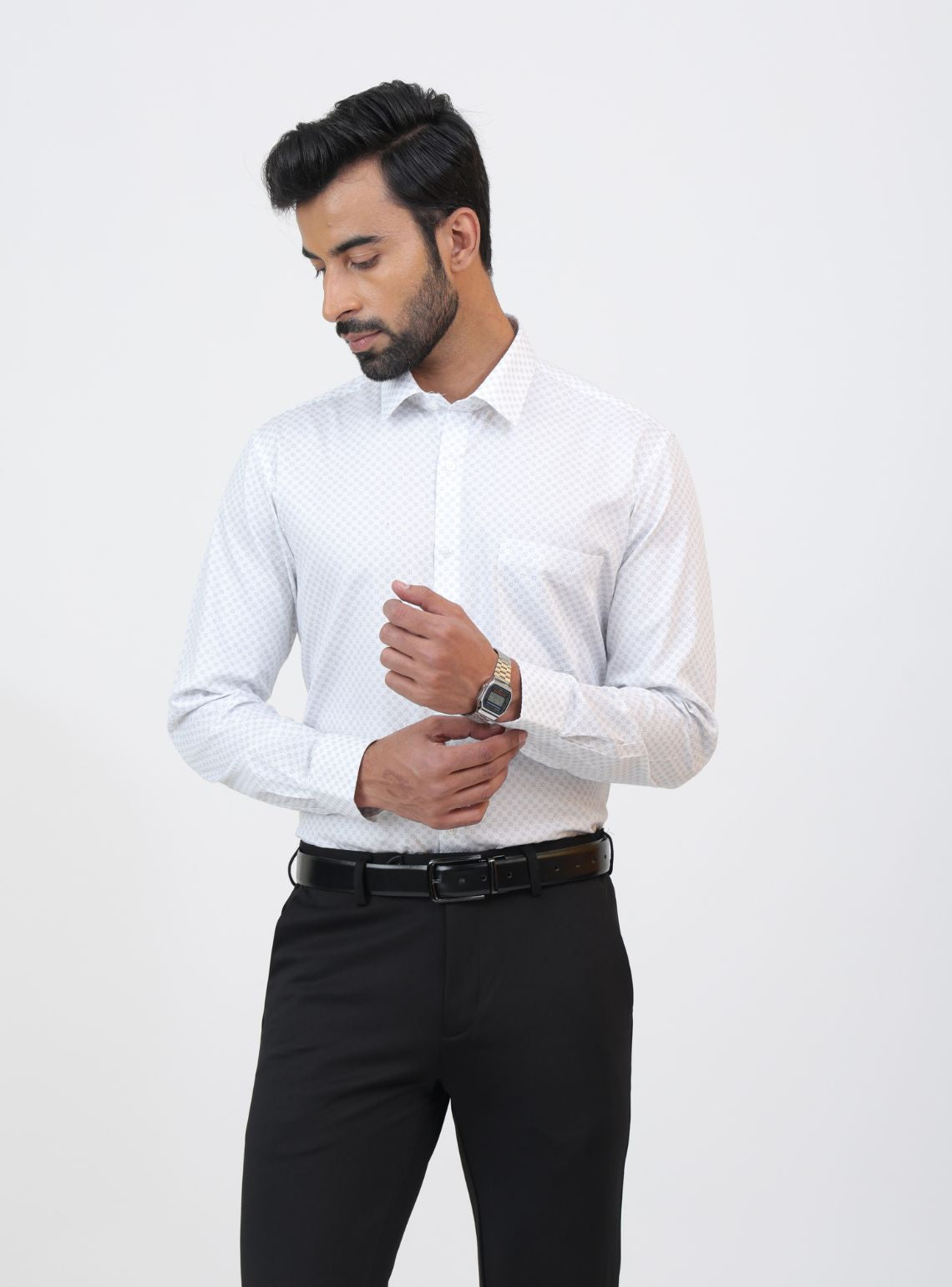 Snowflake White Shirt