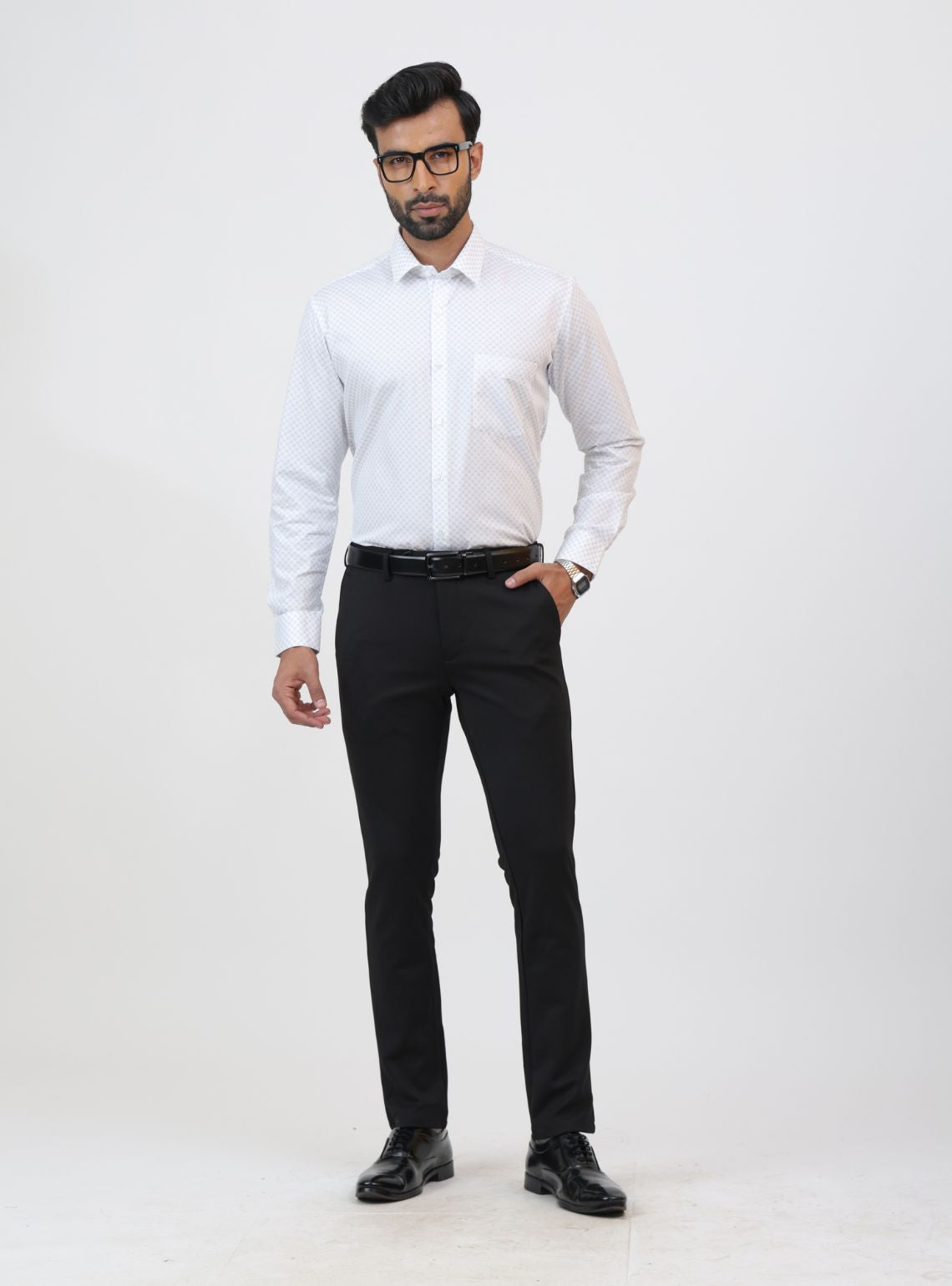 Snowflake White Shirt