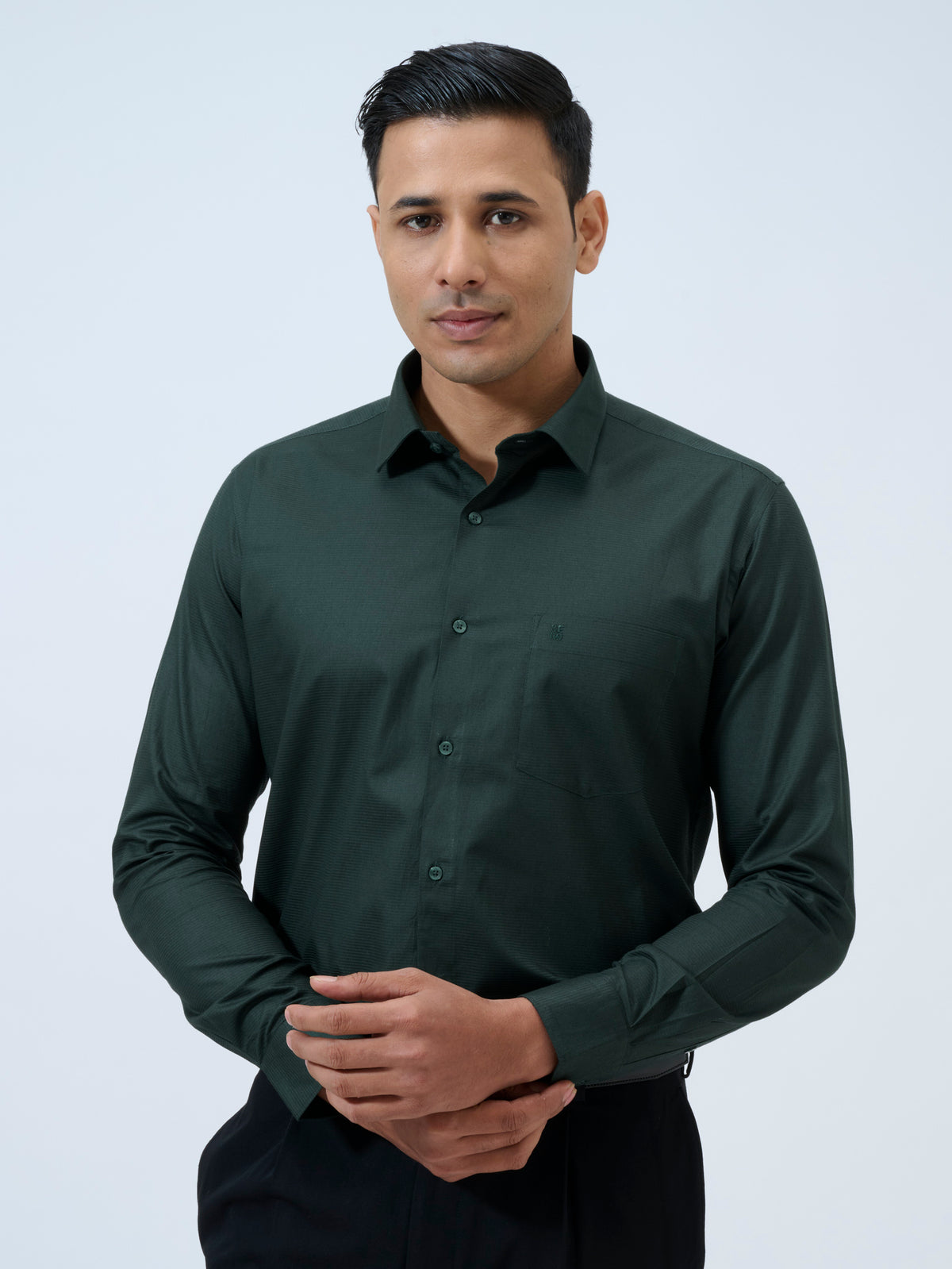 Mountain Green Dobby Shirt