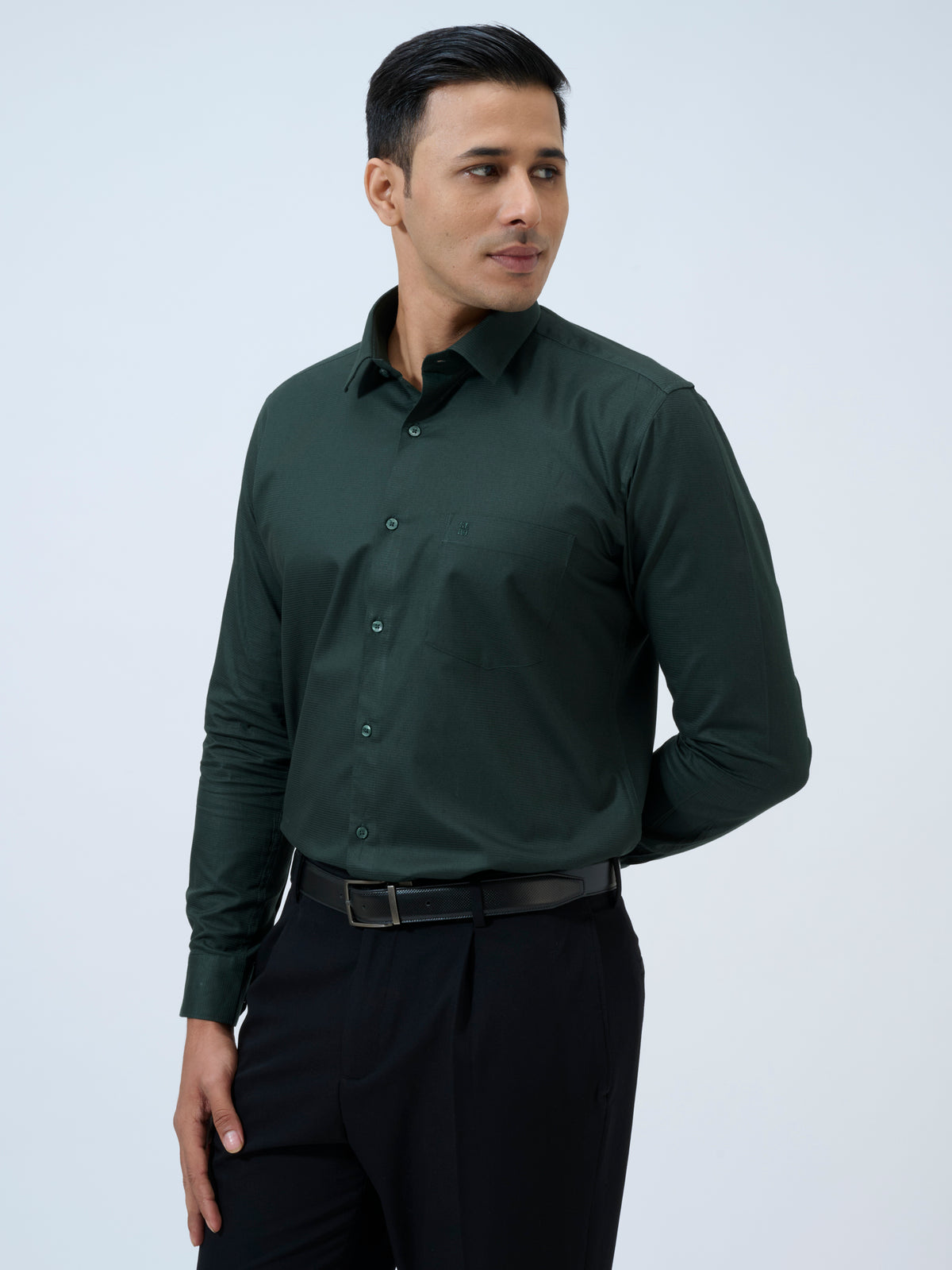 Mountain Green Dobby Shirt