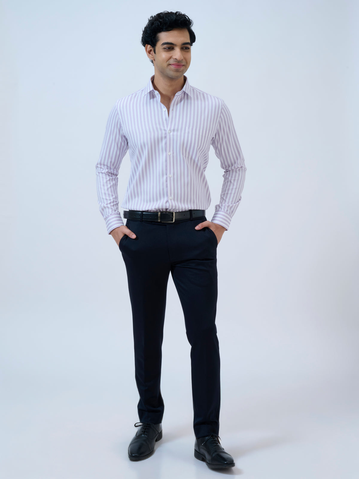 Light Lilac Stripe Shirt