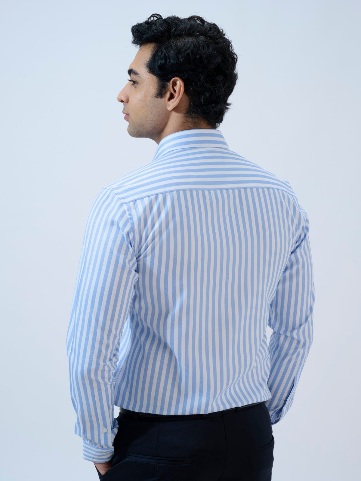 Blue Frost Stripe Shirt