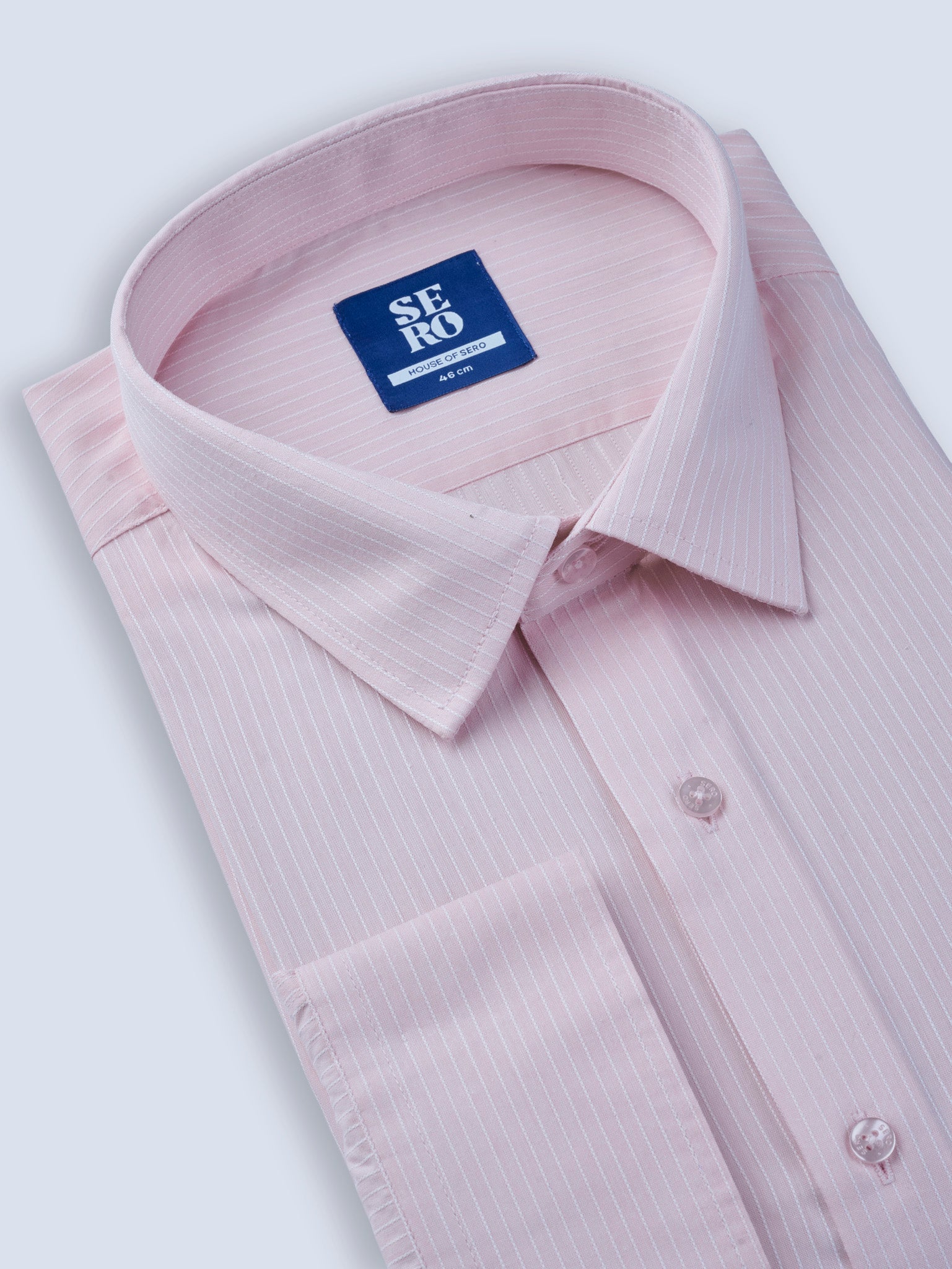 Icy Pink Striped Shirt