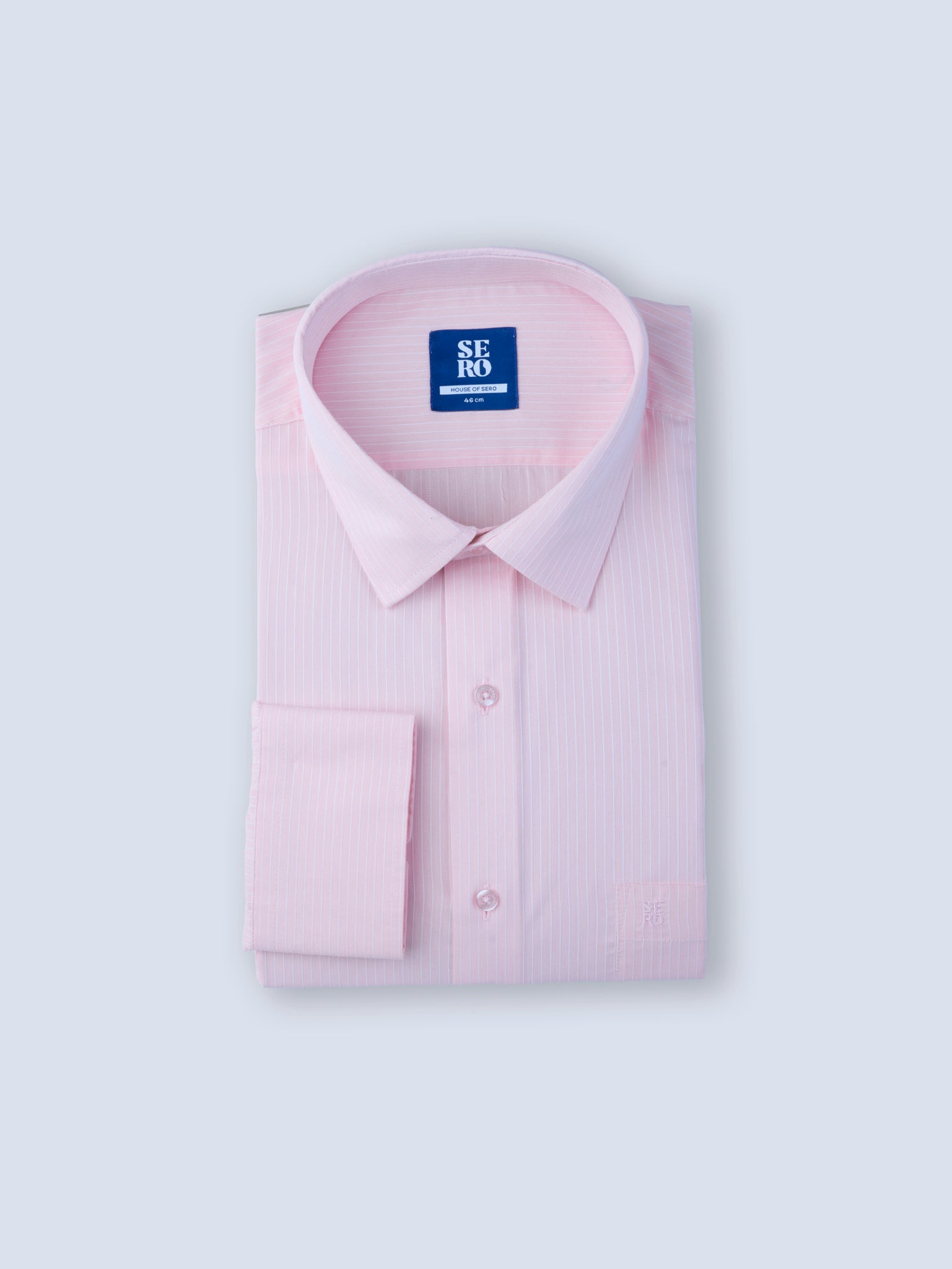 Icy Pink Striped Shirt