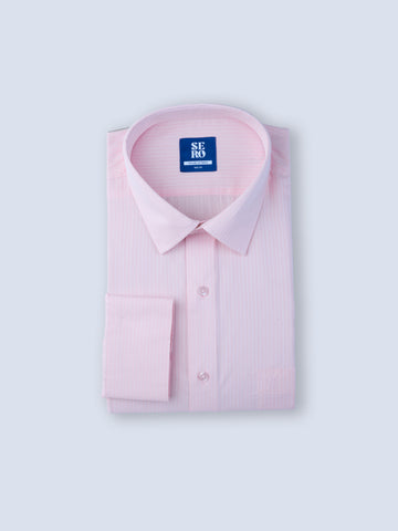 Icy Pink Striped Shirt