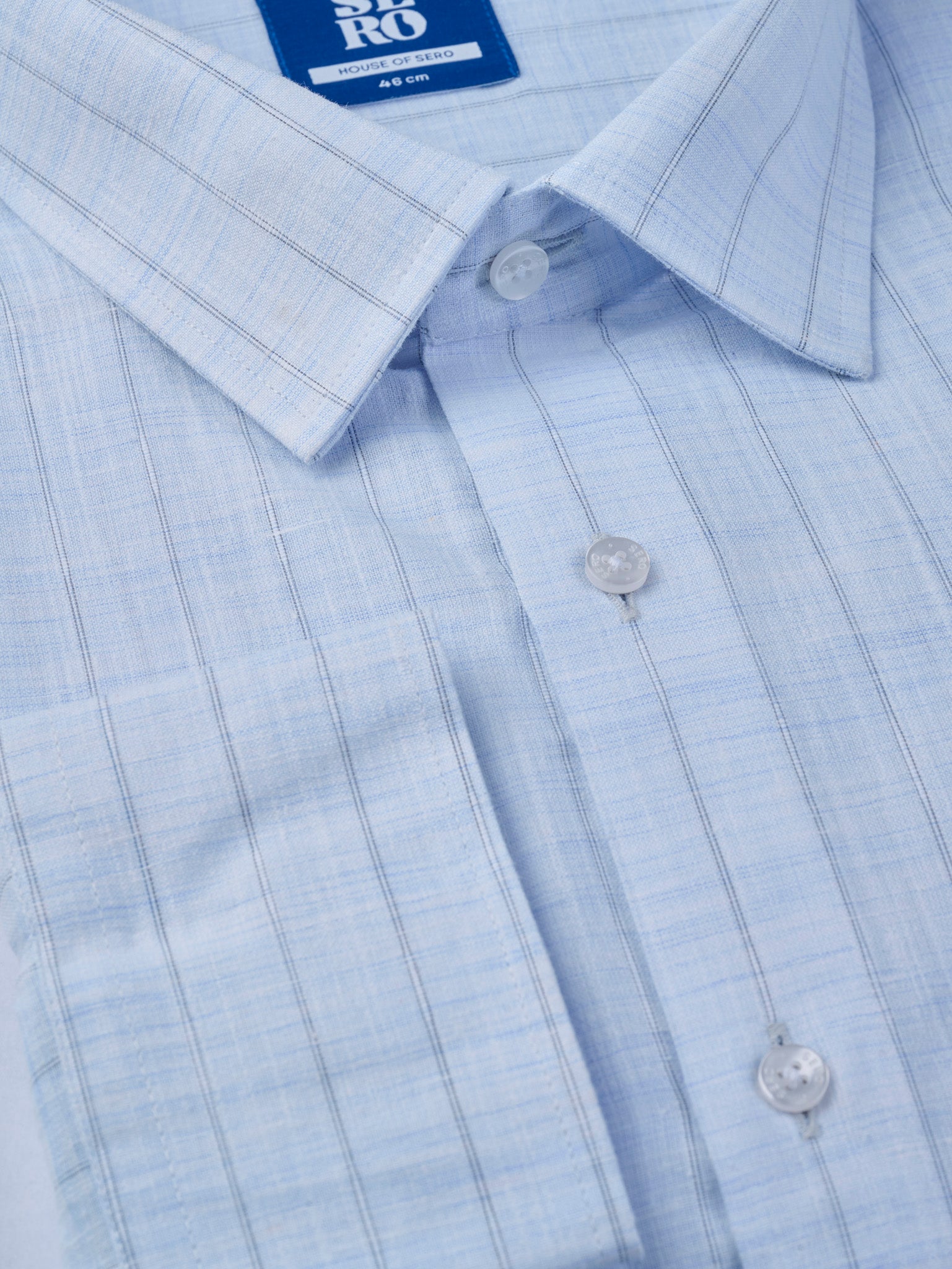 Cloud Blue Stripe Shirt