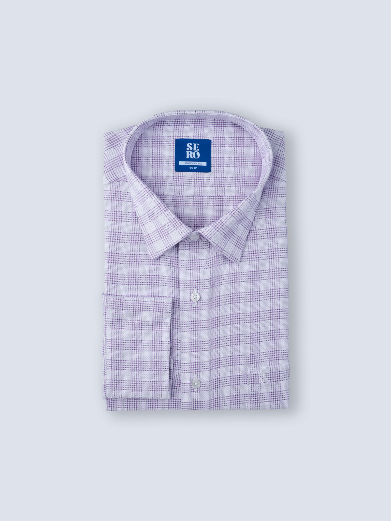Lavender Blush Plaid Shirt