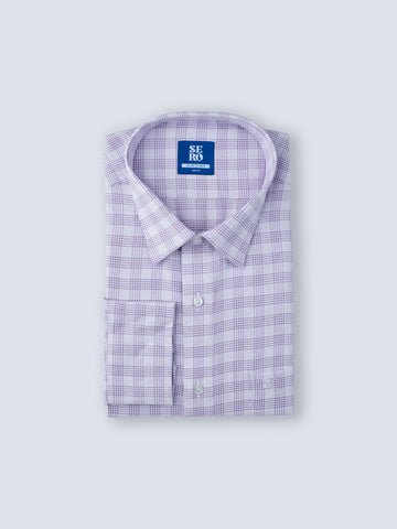 Lavender Blush Plaid Shirt