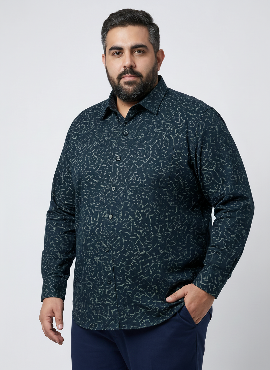 Pine Grove Abstract Shirt