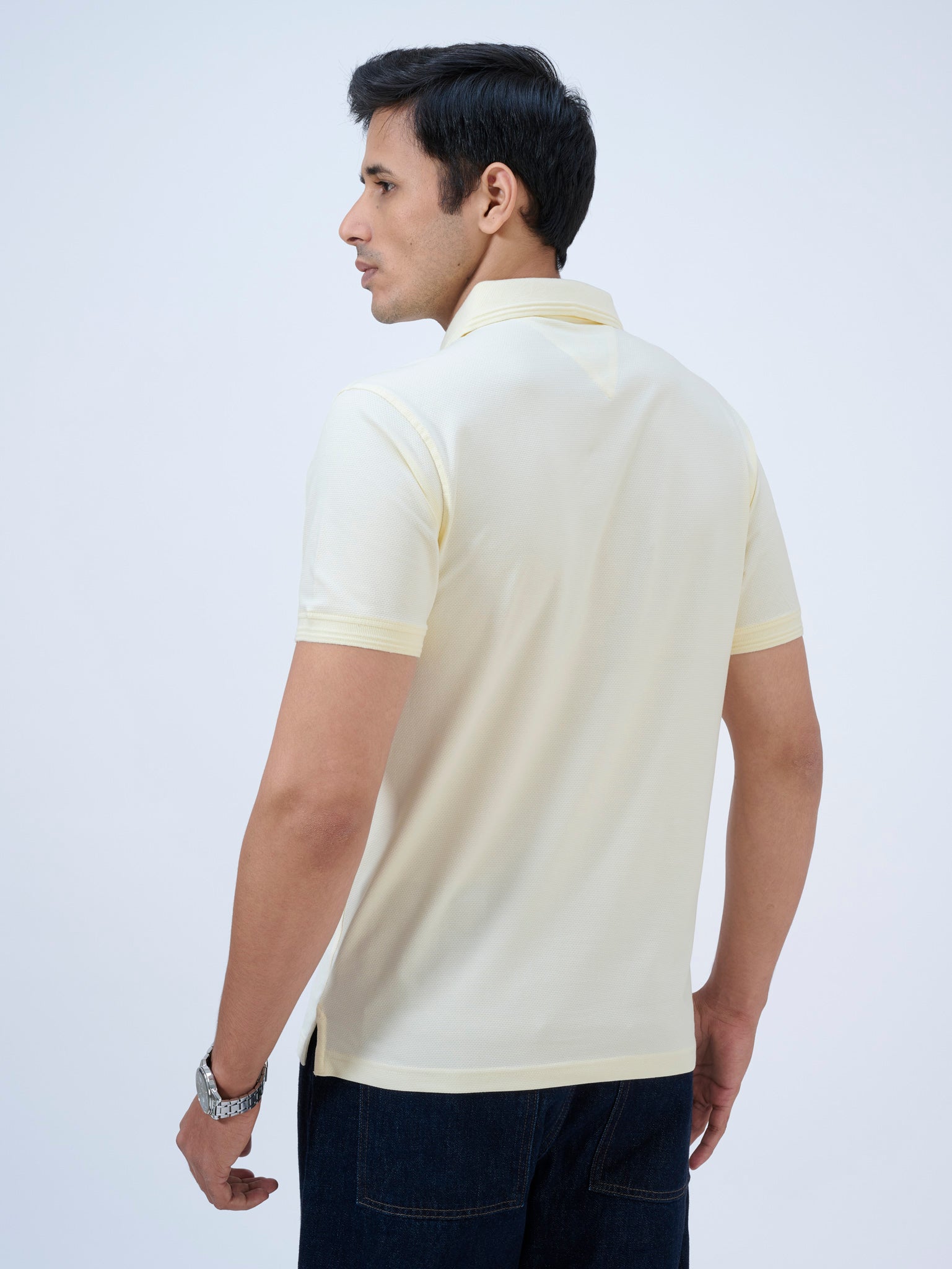 Butter Yellow Polo T-Shirt