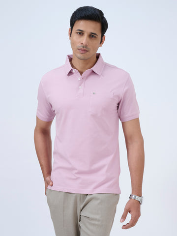 Crystal Pink Polo T-Shirt