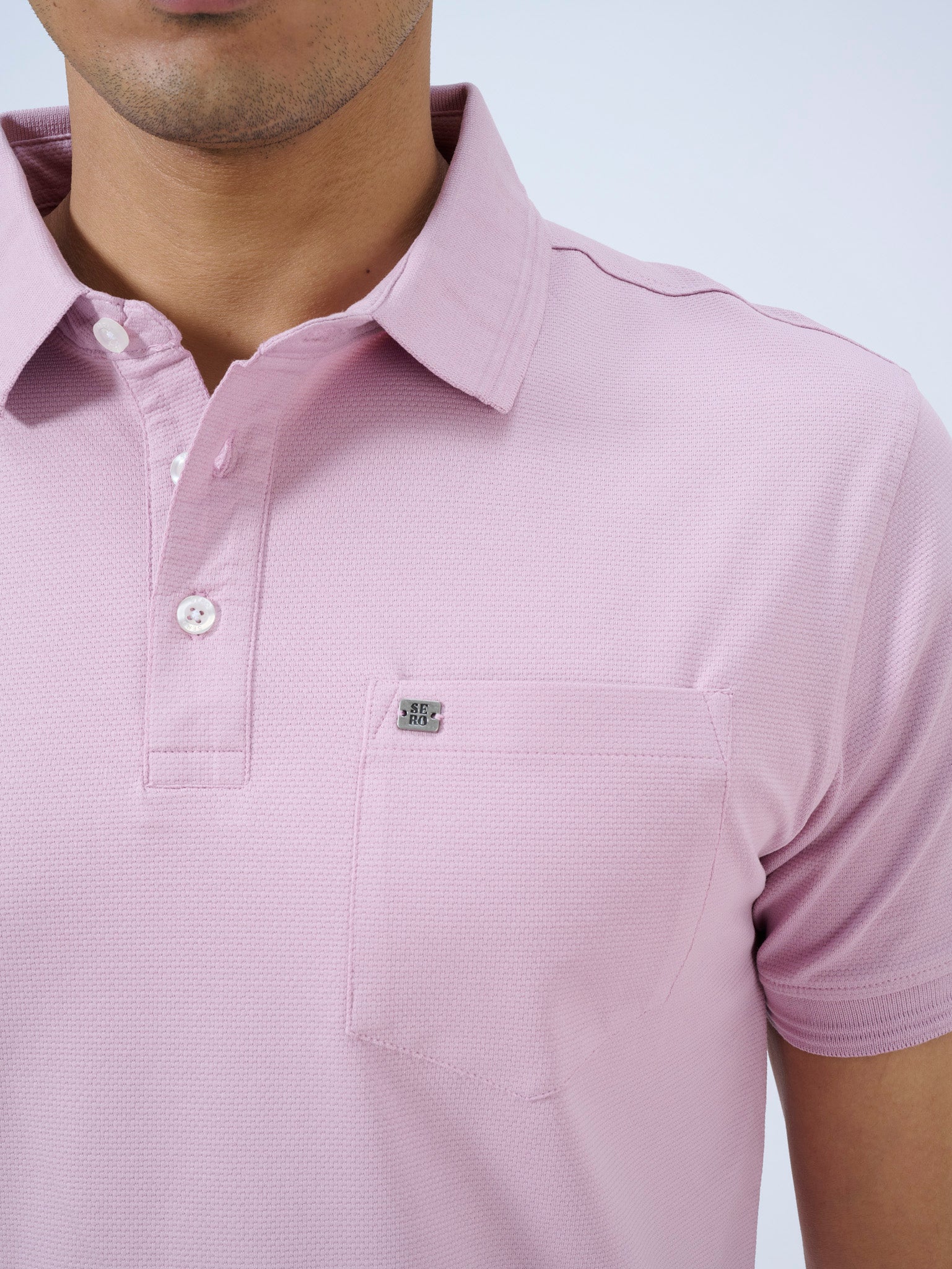Crystal Pink Polo T-Shirt
