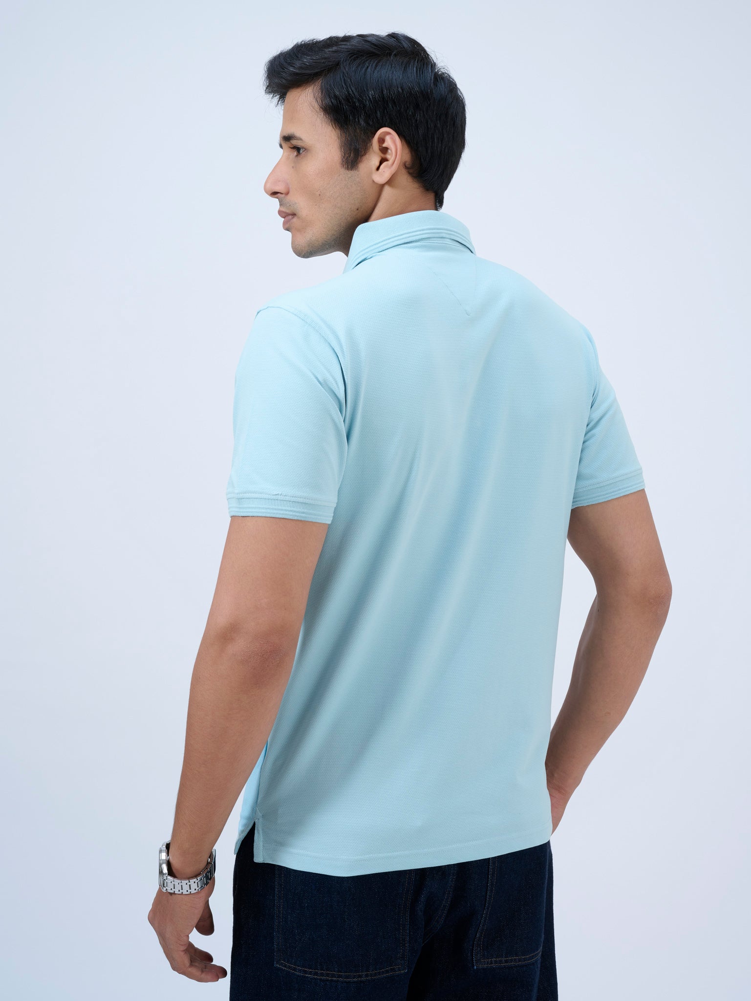 Skylight Blue Polo T-Shirt