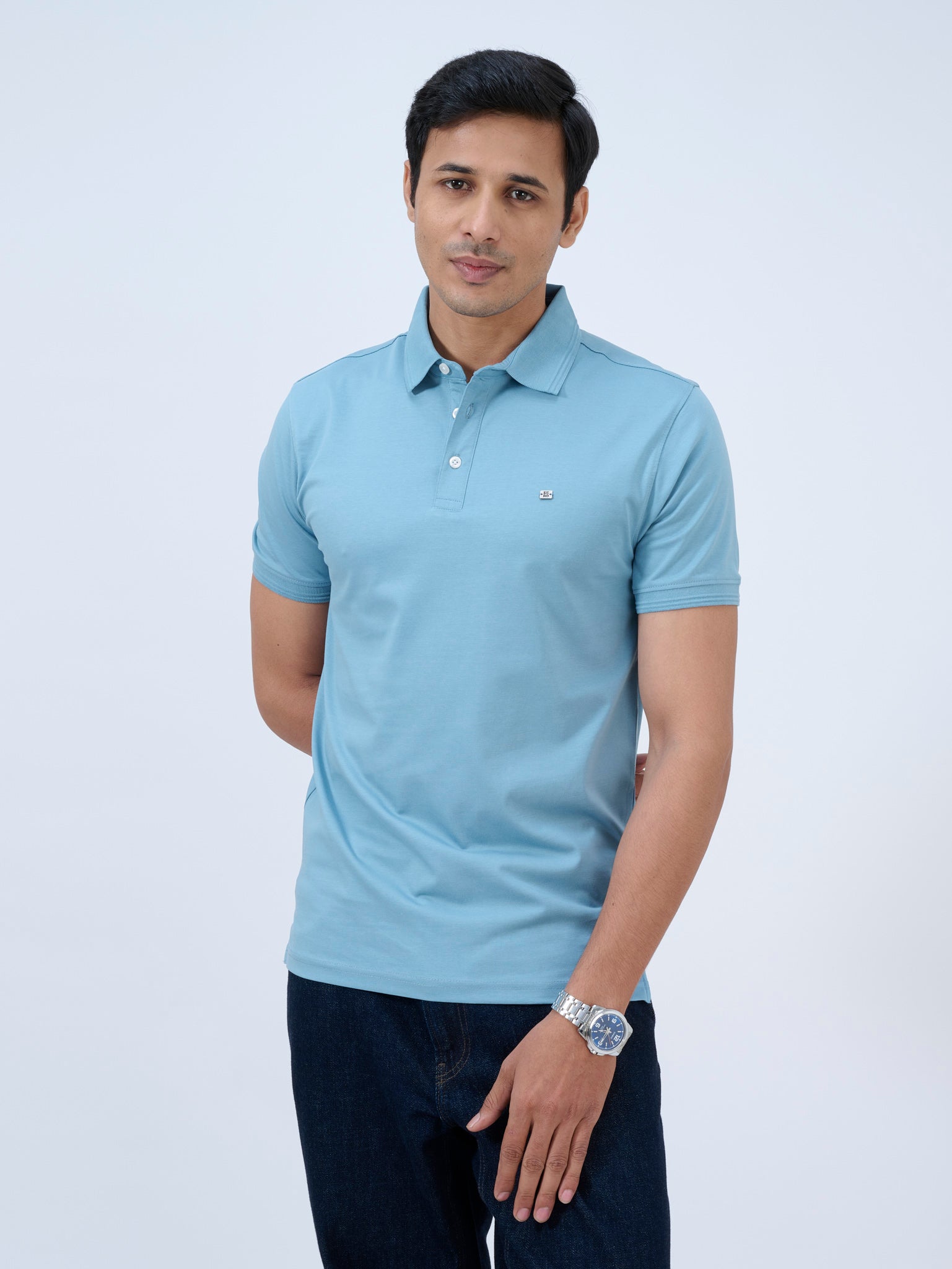 Cerulean Polo T-Shirt