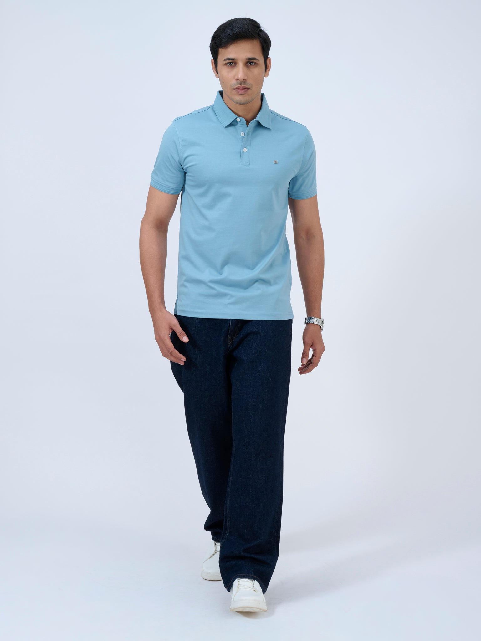 Cerulean Polo T-Shirt