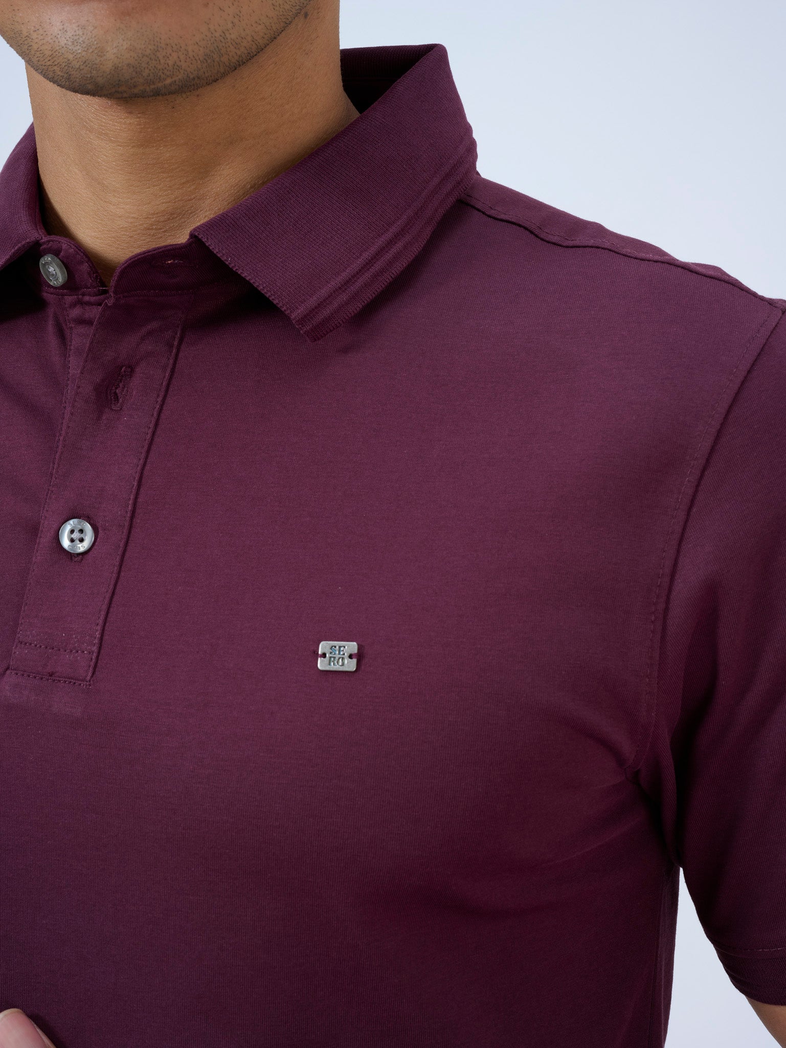 Deep Wine Polo T-Shirt