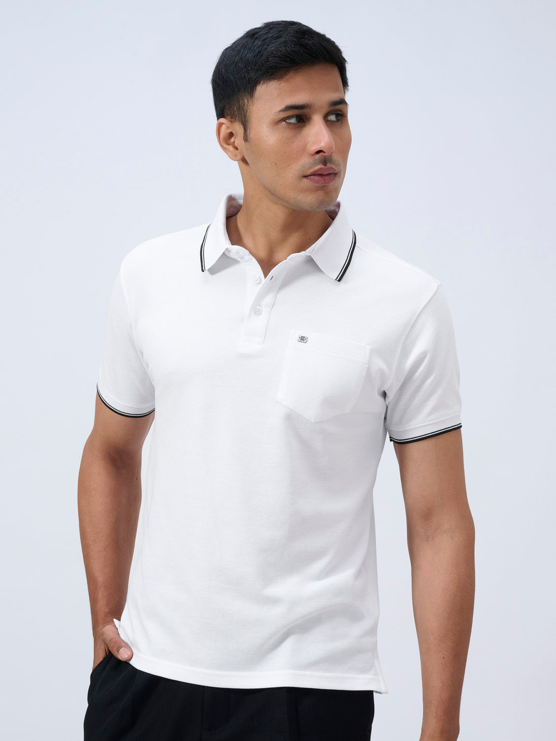 Canvas White Polo