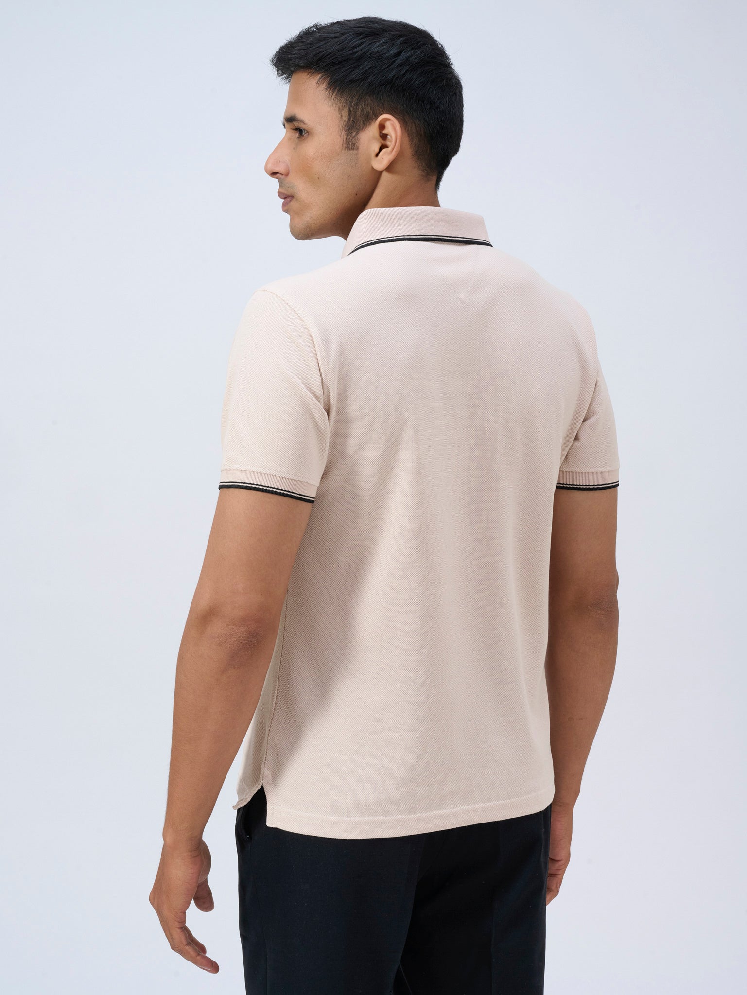 Soft Peach Polo
