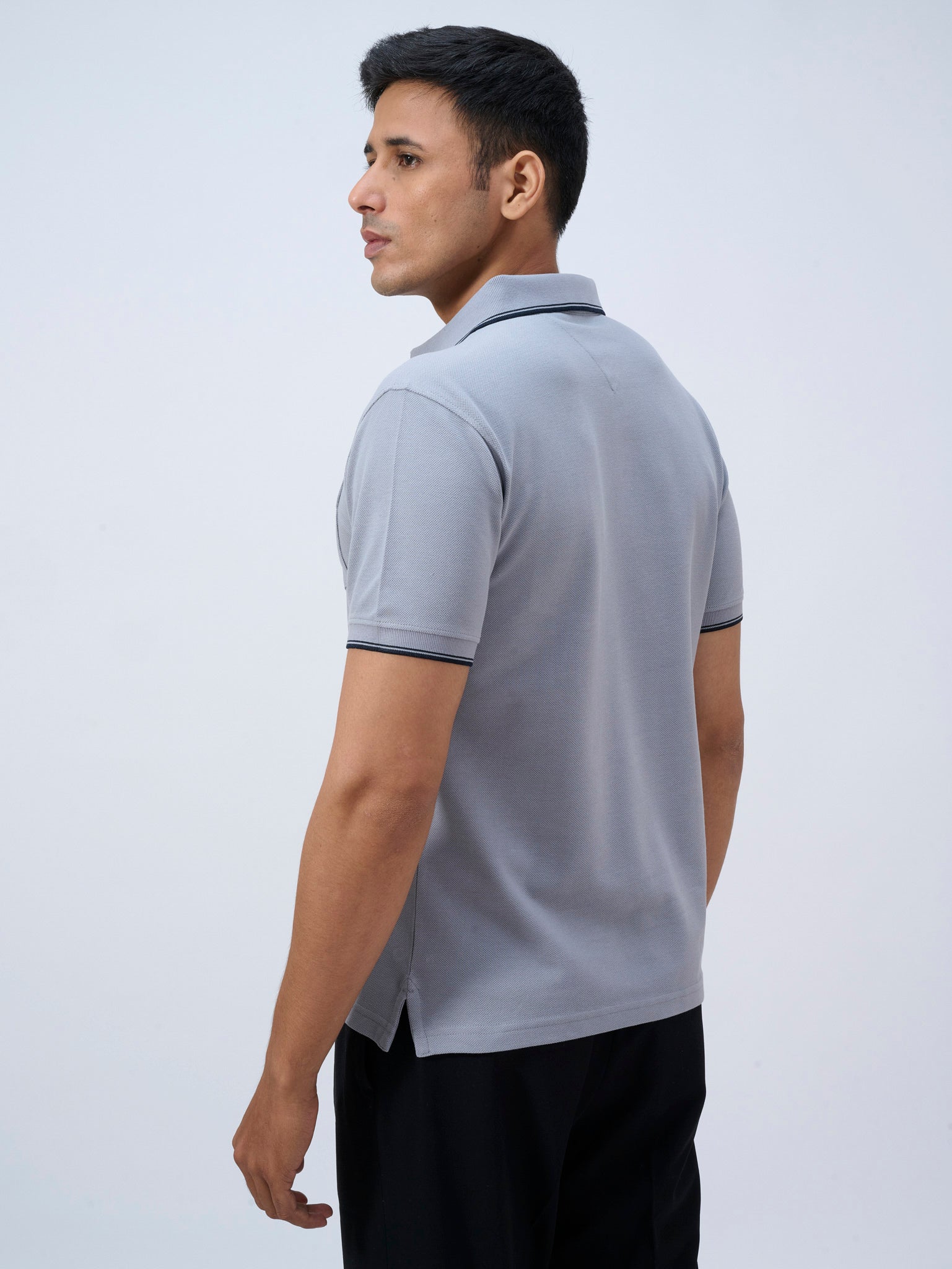 Silver Grey Polo