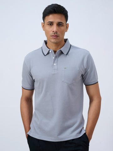 Silver Grey Polo