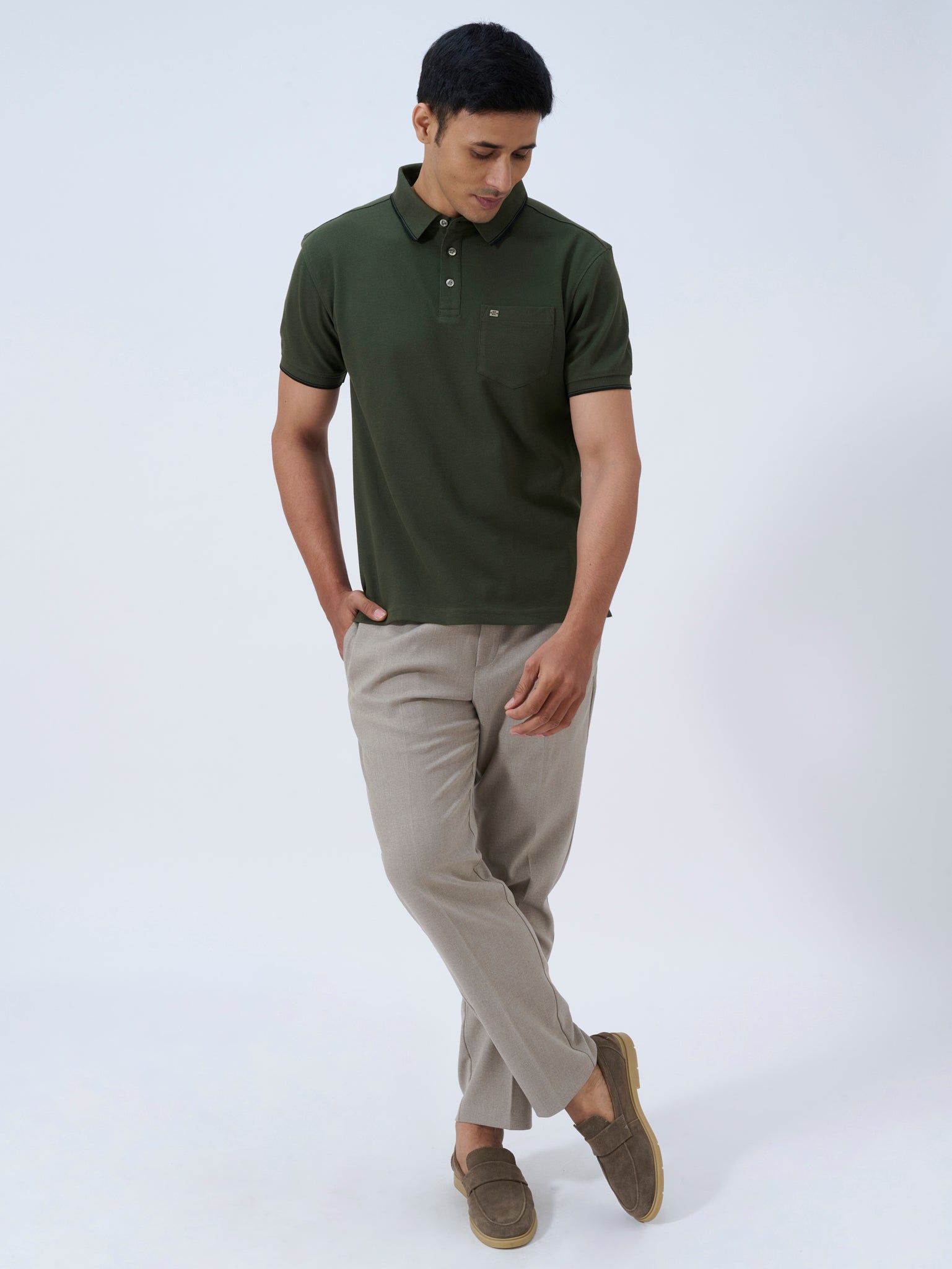 Olive Green Polo