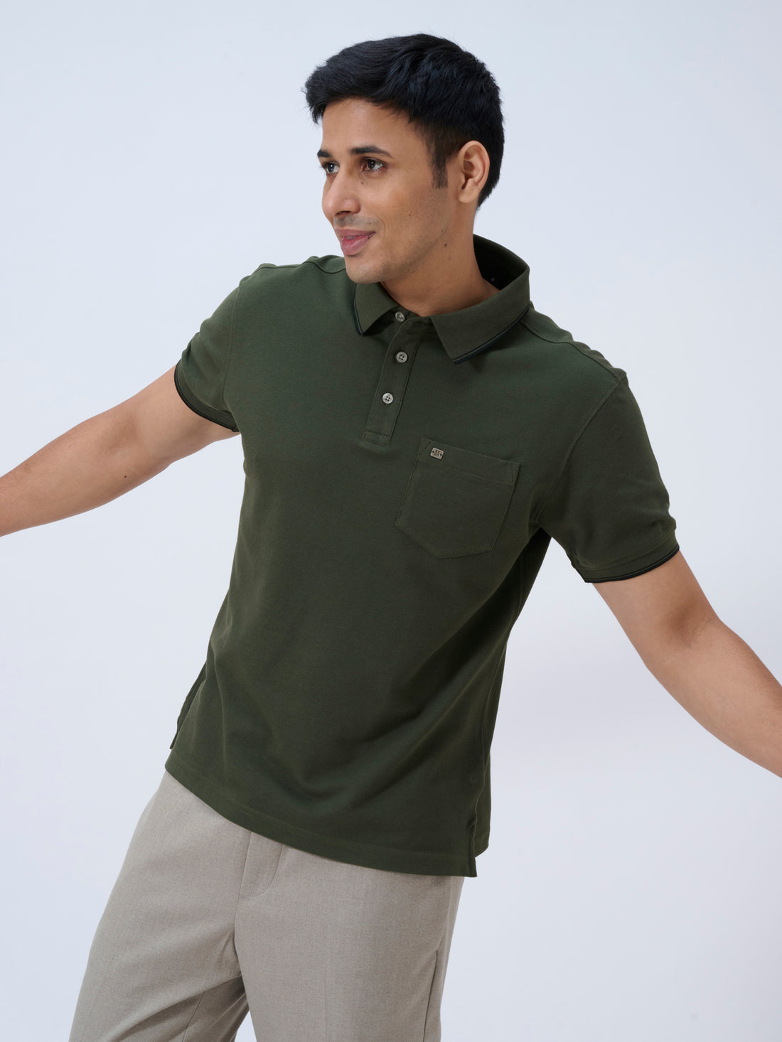 Olive Green Polo
