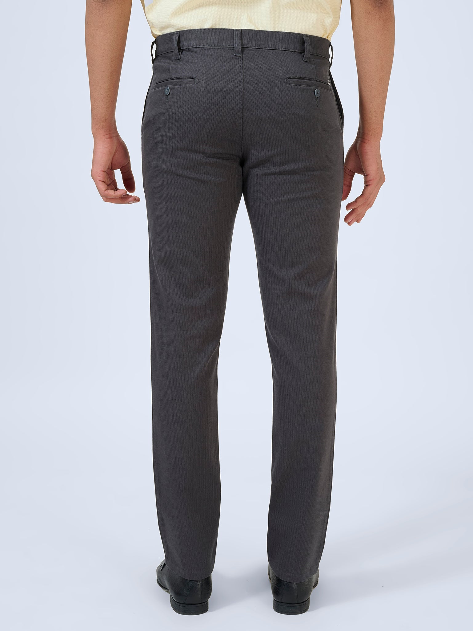 Forest Grey Dobby Trousers
