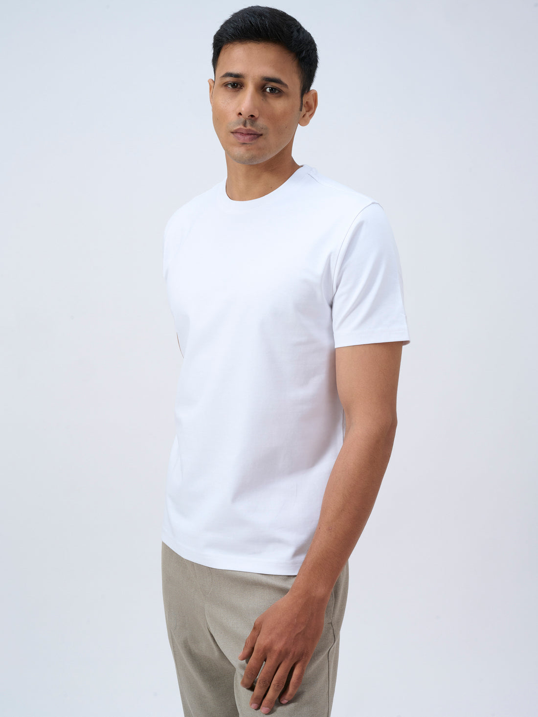 Canvas White Crewneck