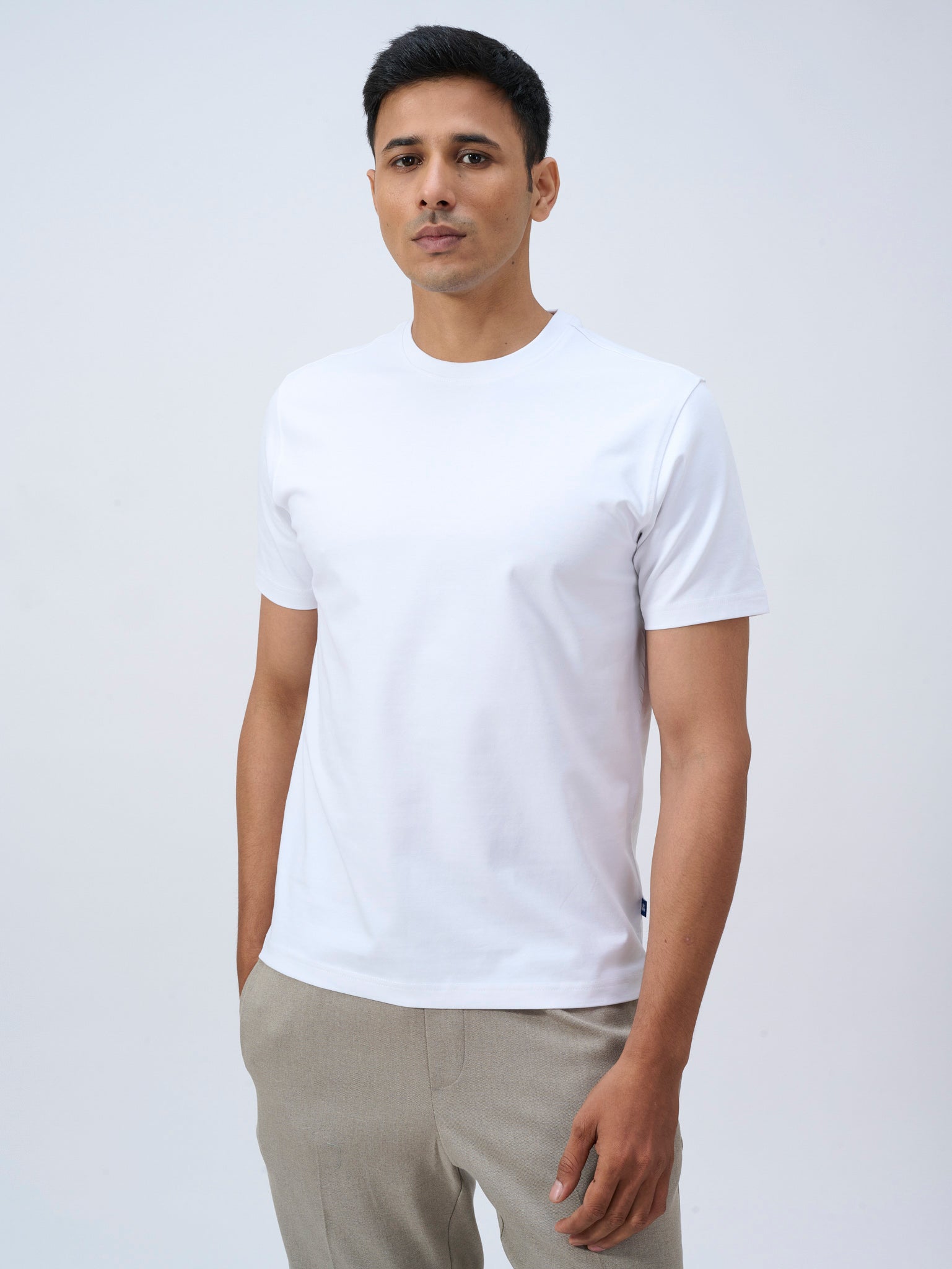 Canvas White Crewneck