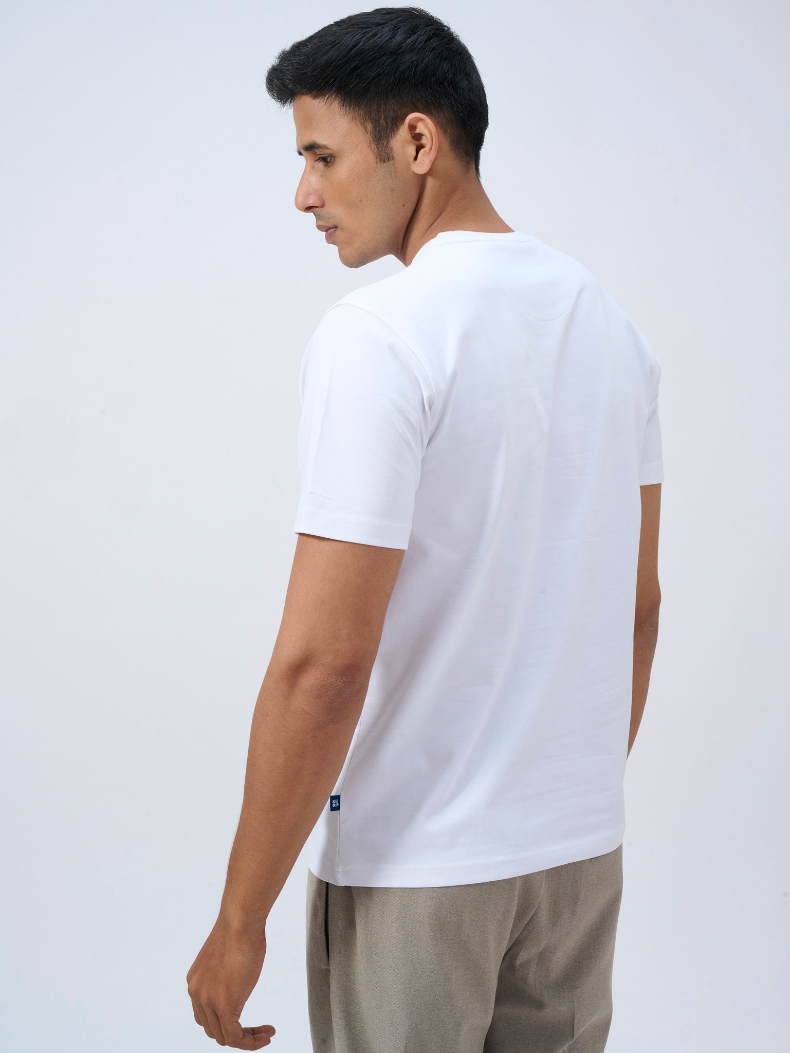 Canvas White Crewneck