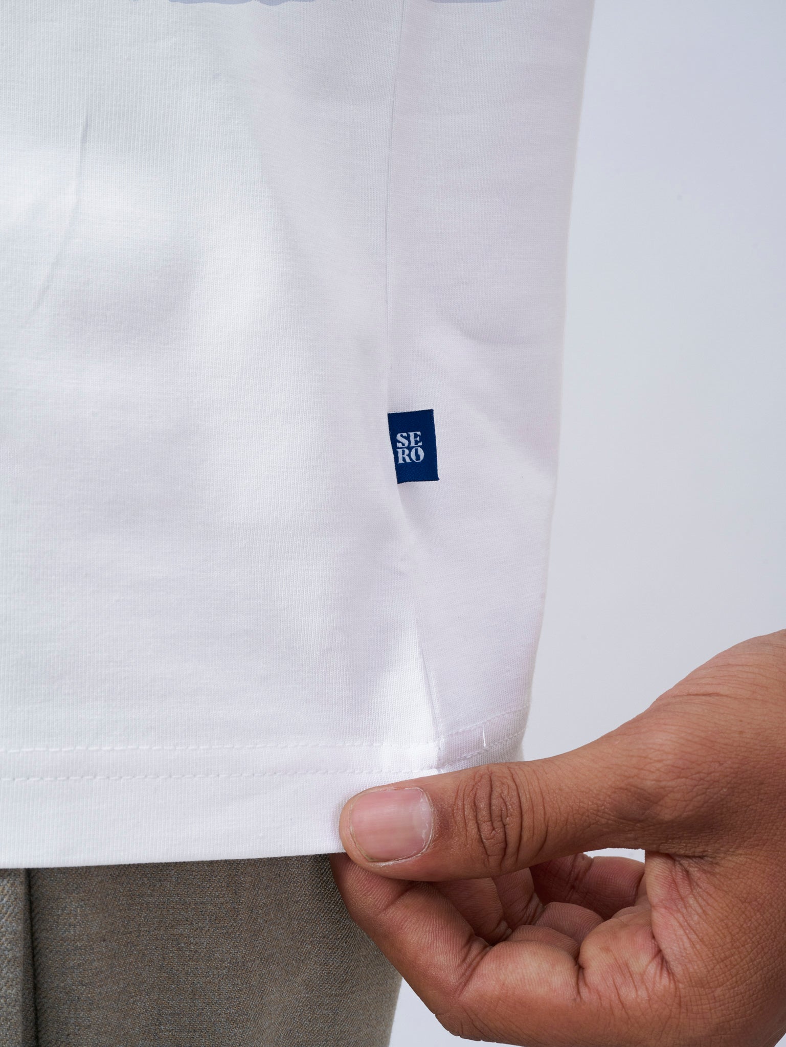 Canvas White Crewneck