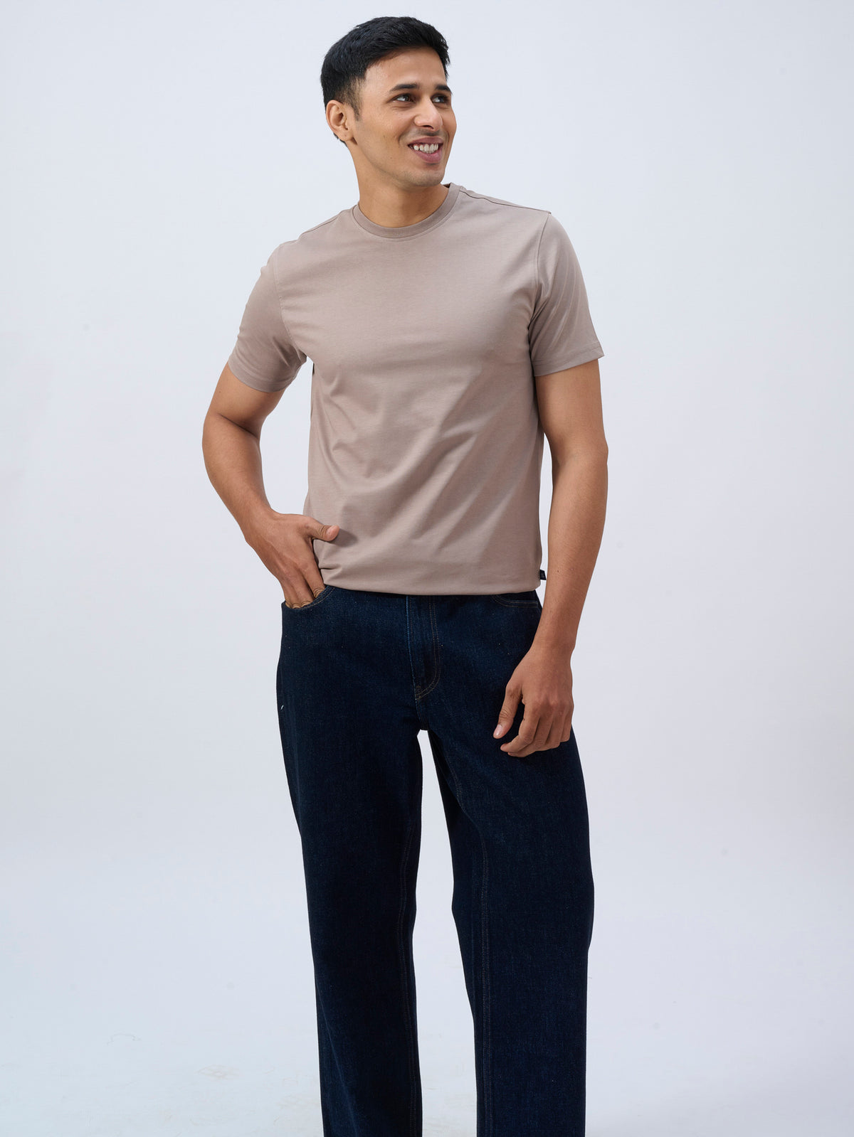 Warm Taupe Crewneck