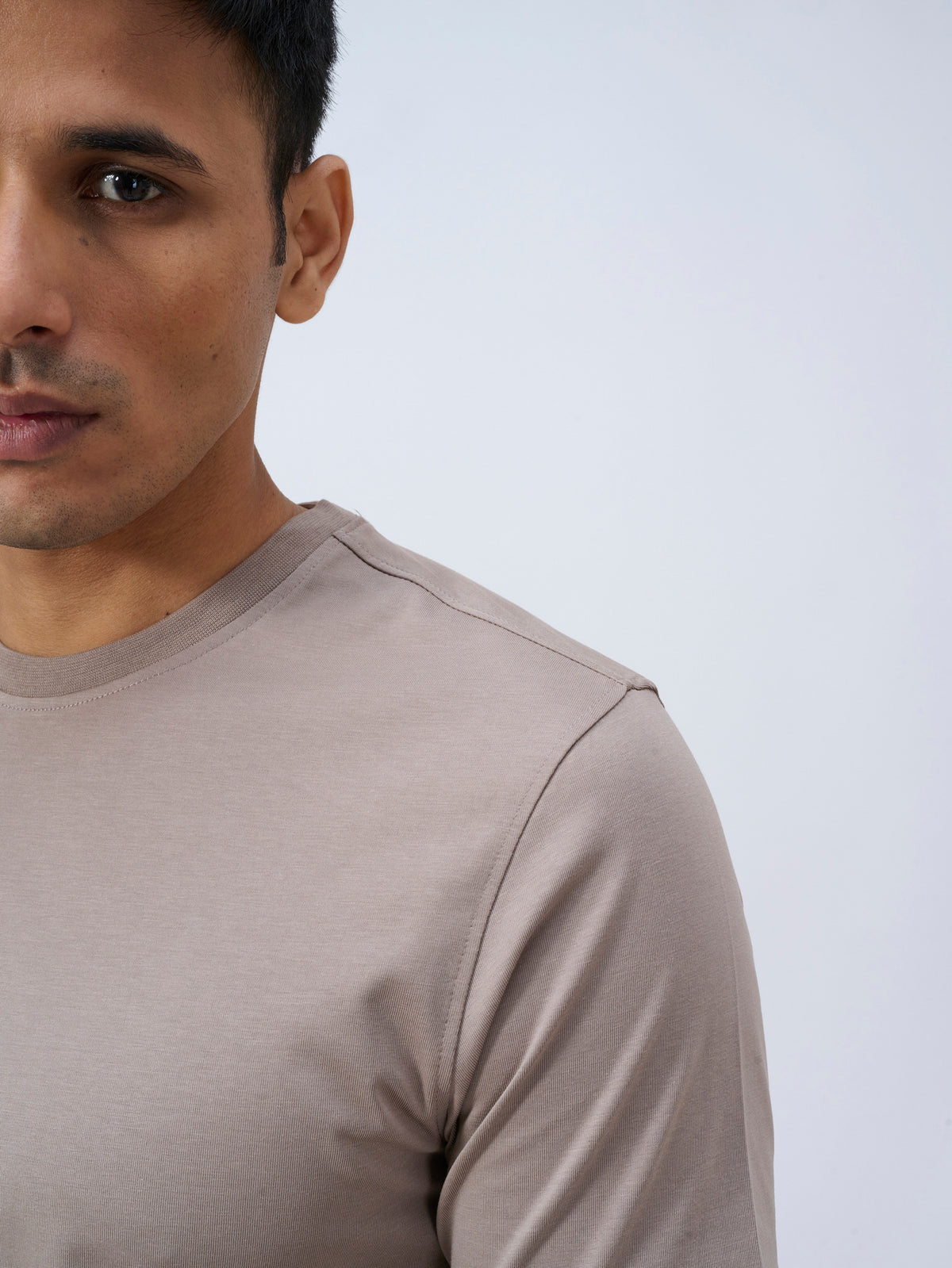 Warm Taupe Crewneck
