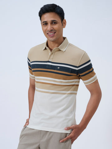 Sandlane Striped Polo