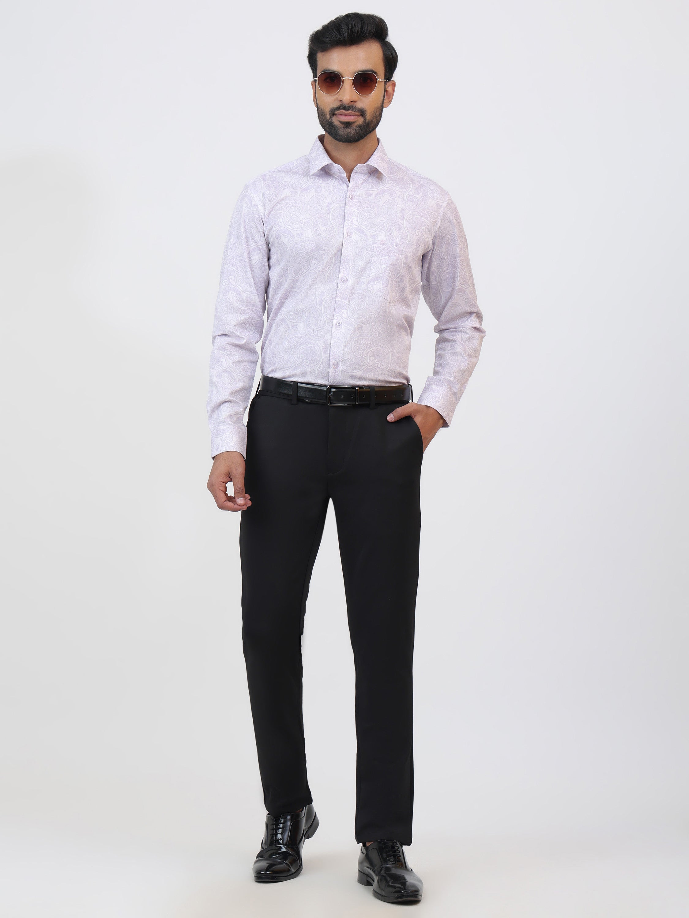 Emboss Lush Lilac Shirt