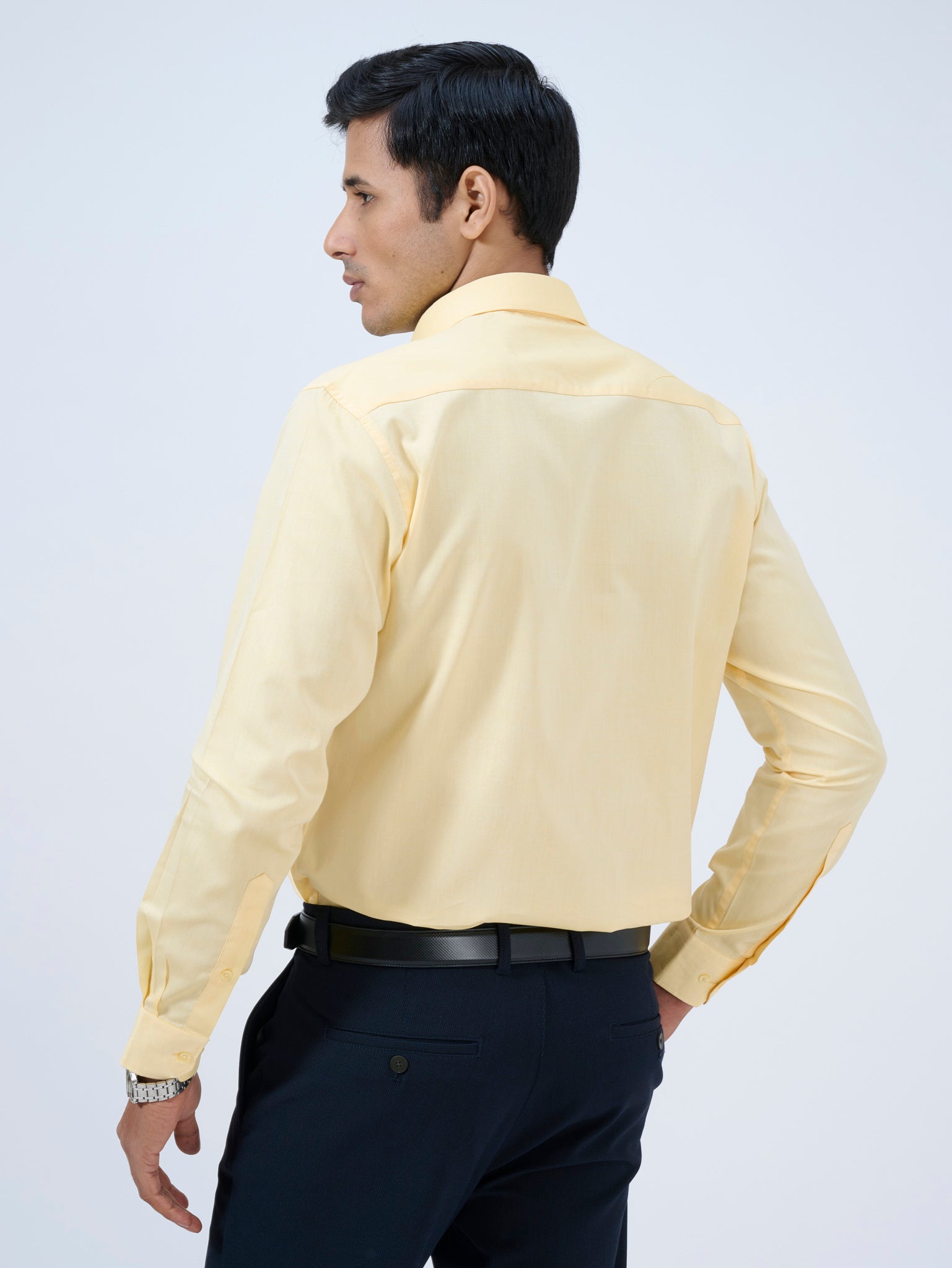 Soft Gold Dobby Shirt