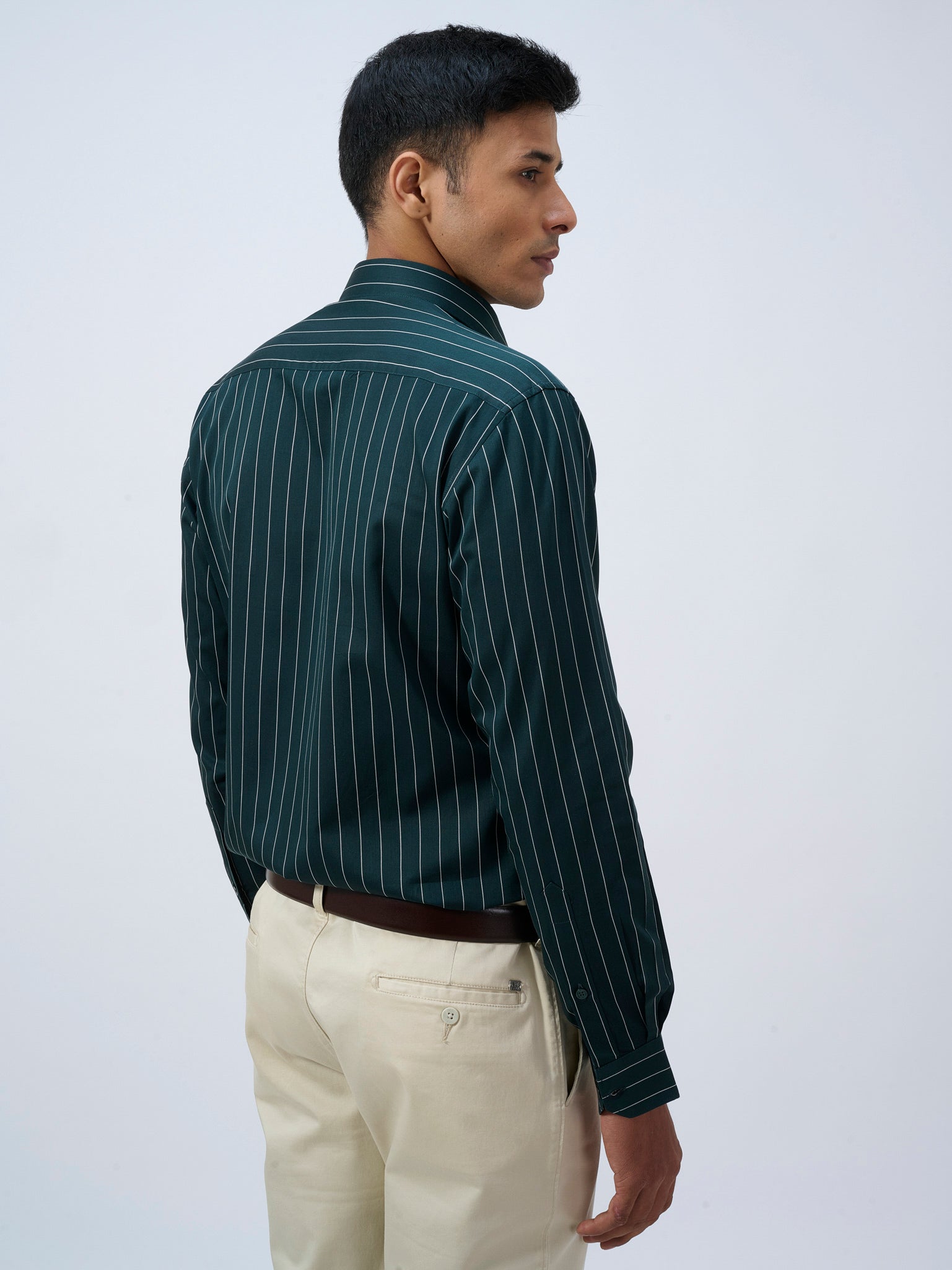 Evergreen Pinstripe Shirt