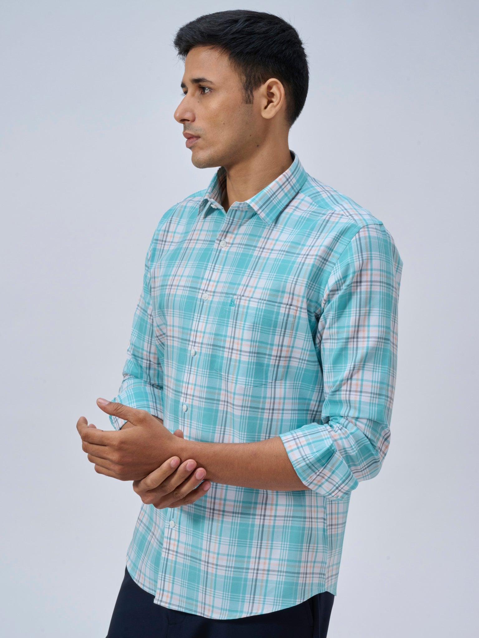Coastal Blue Check Shirt