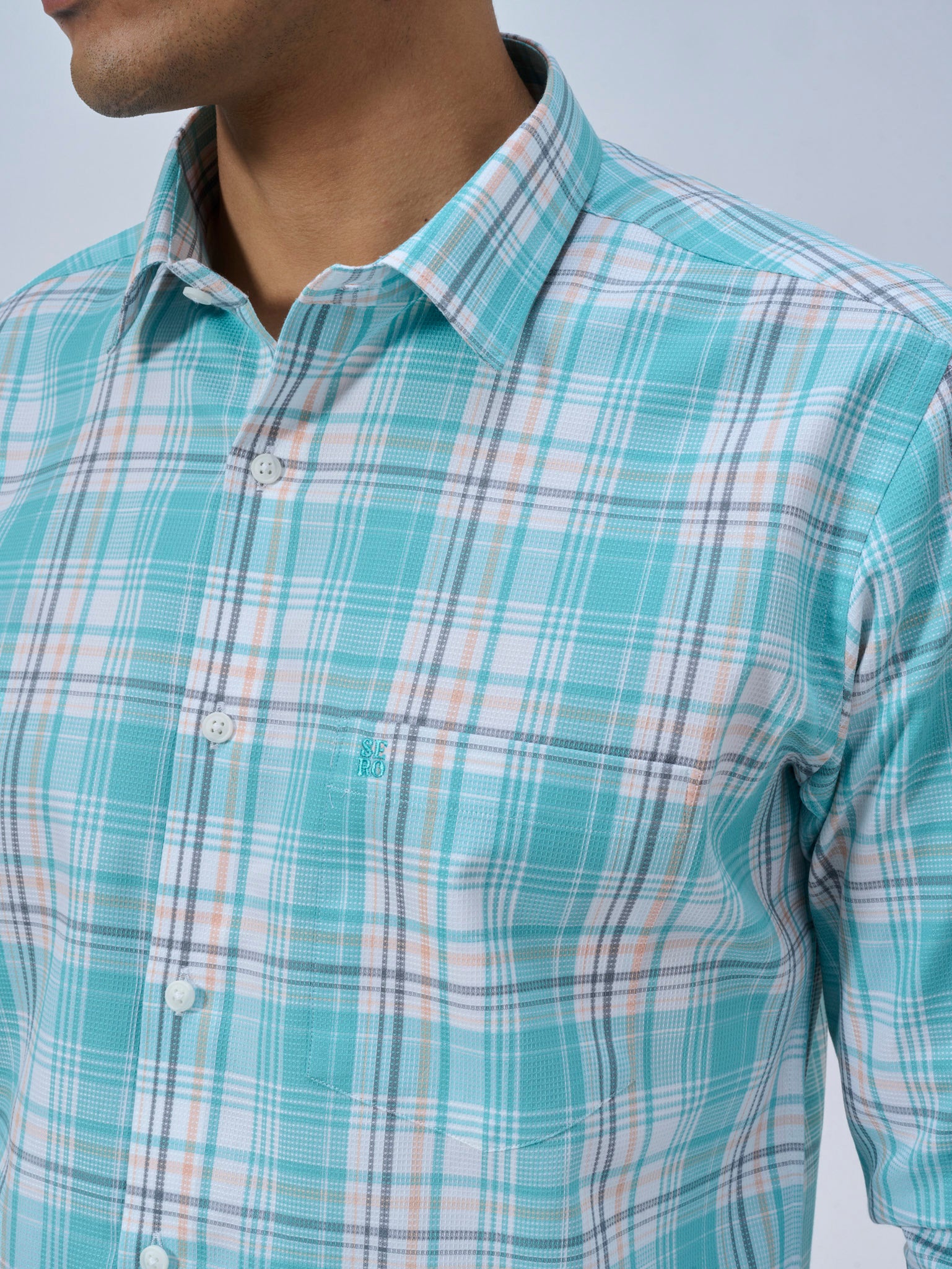 Coastal Blue Check Shirt