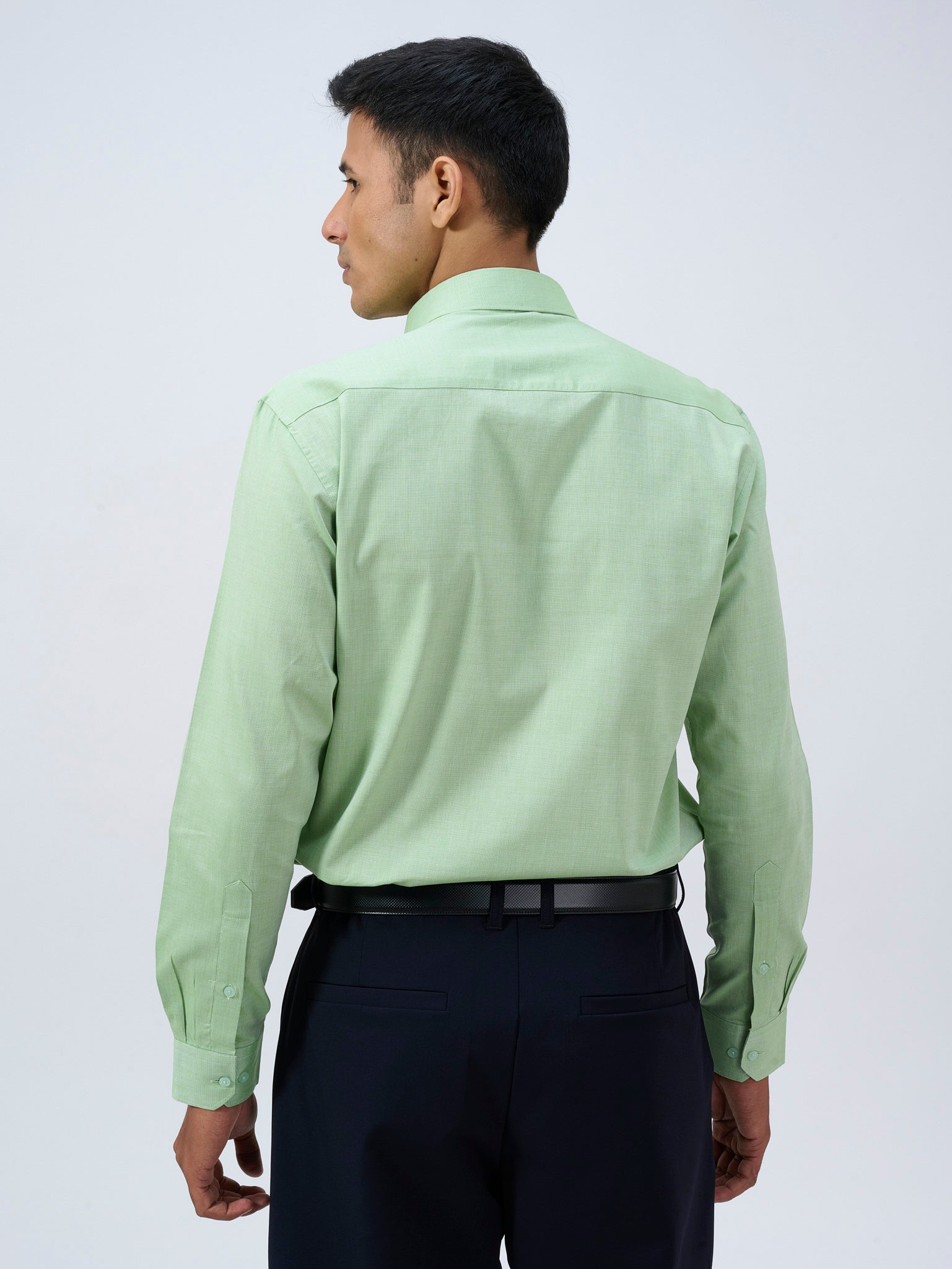 Jade Lime Dobby Shirt