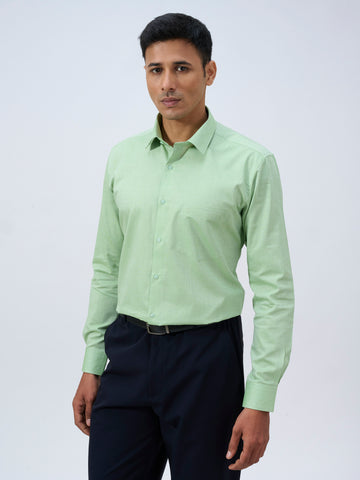 Jade Lime Dobby Shirt