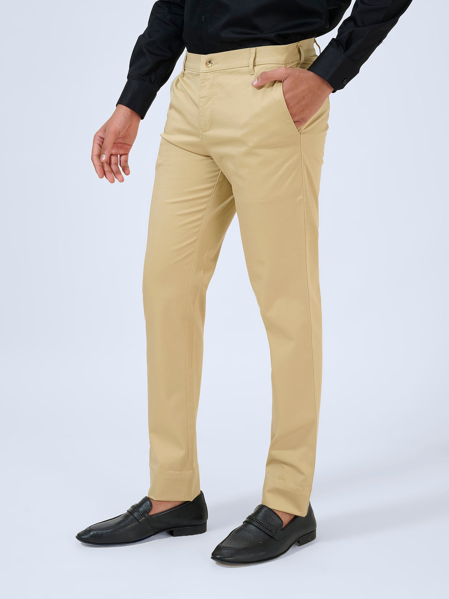 Desert Camel Twill Trousers