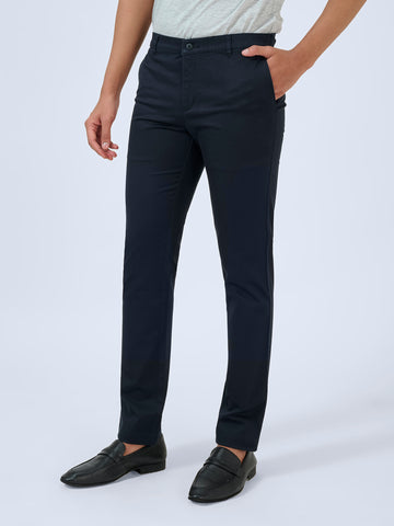 Night Sky Blue Twill Trousers