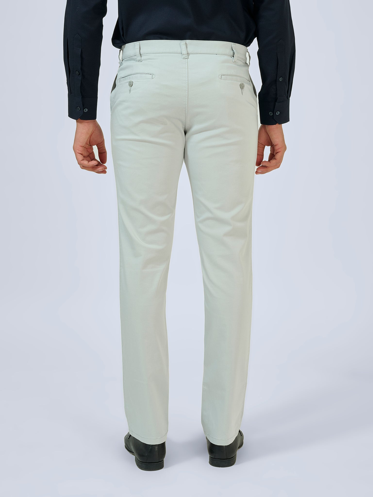 Sea Salt Green Satin Trousers