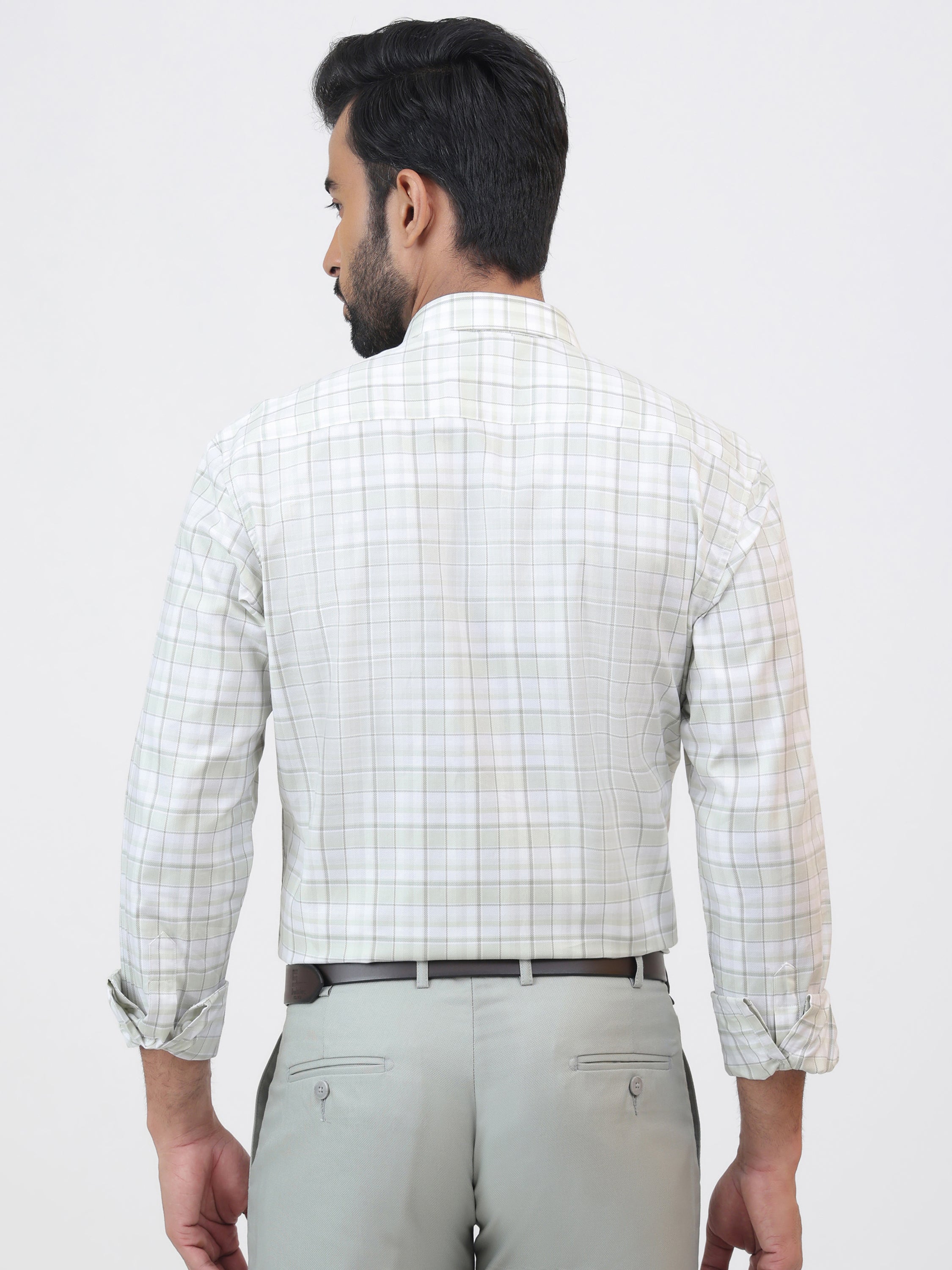 Sage Stone Check Shirt