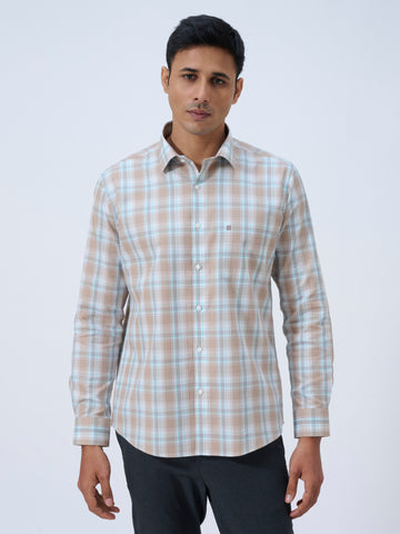 Oxford Stone Madras Check Shirt